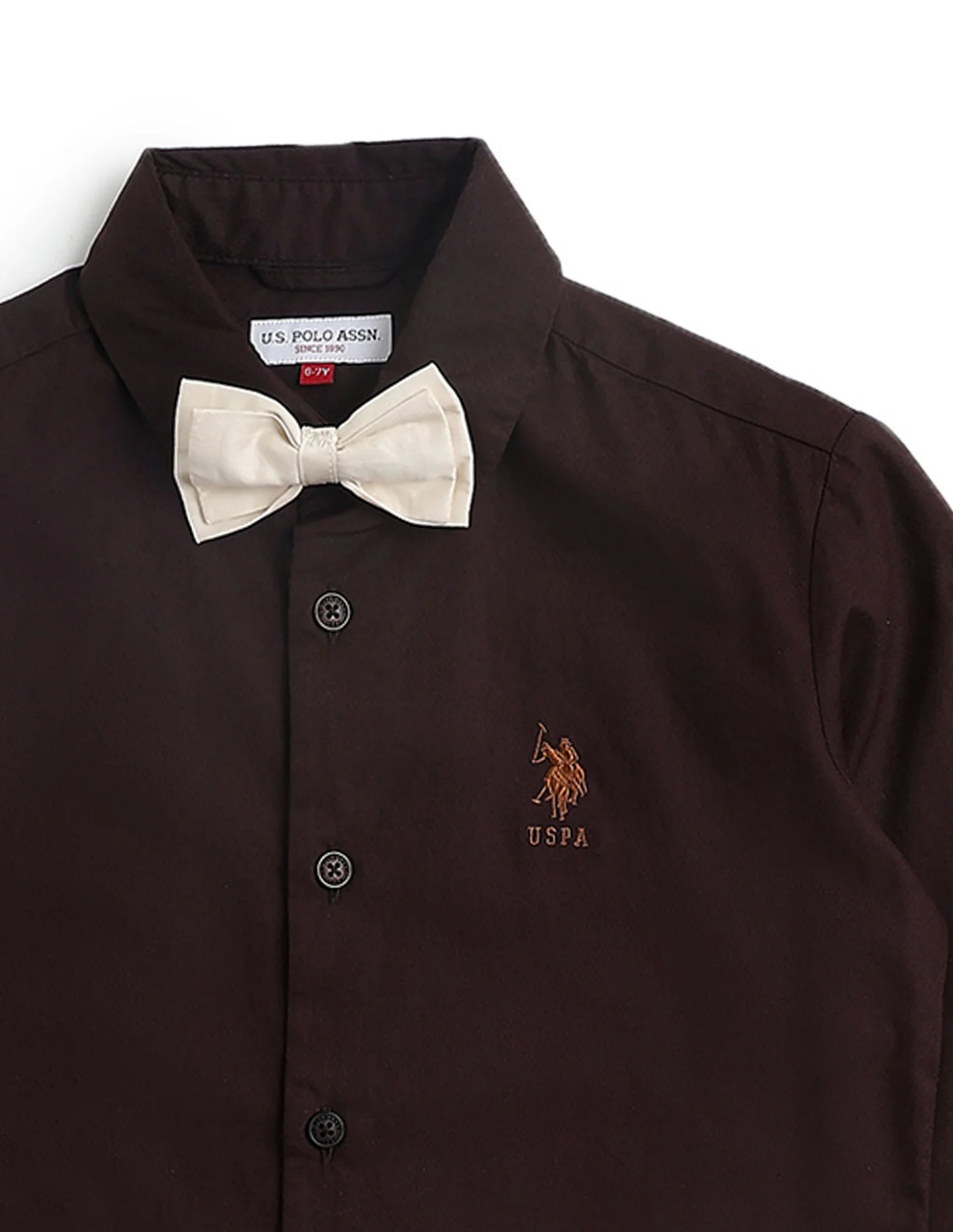 Boys Dobby Regular Fit Shirt - Image 10
