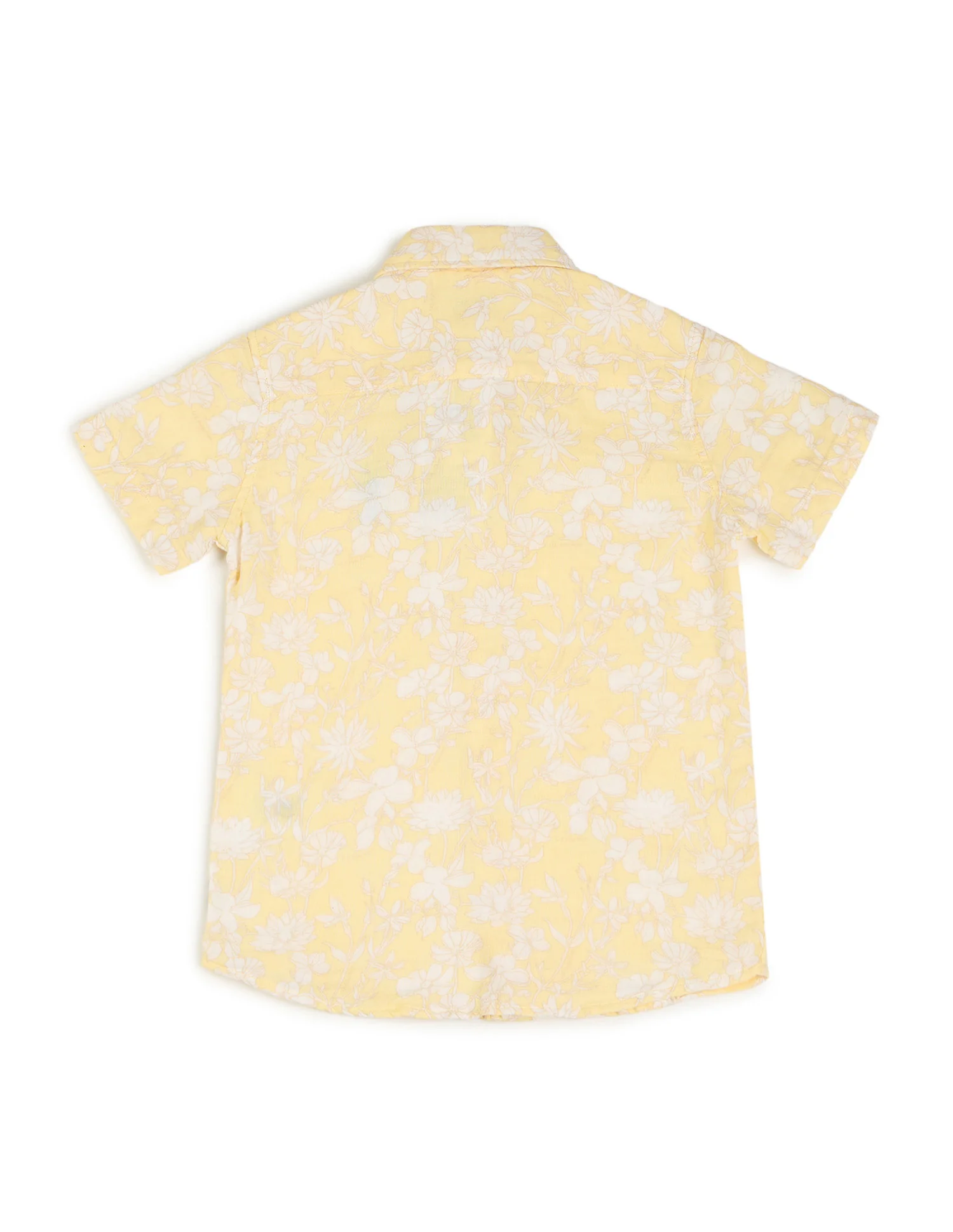 Boys Floral Printed Pure Cotton Shirt - Image 6