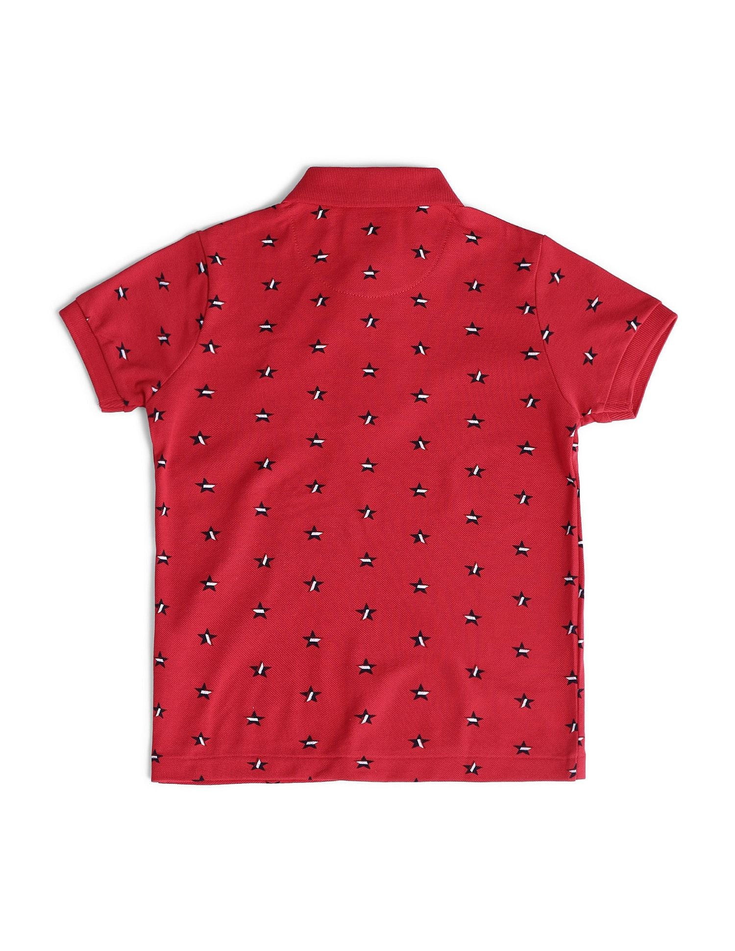 Boys Geometric Polo Shirt - Image 6