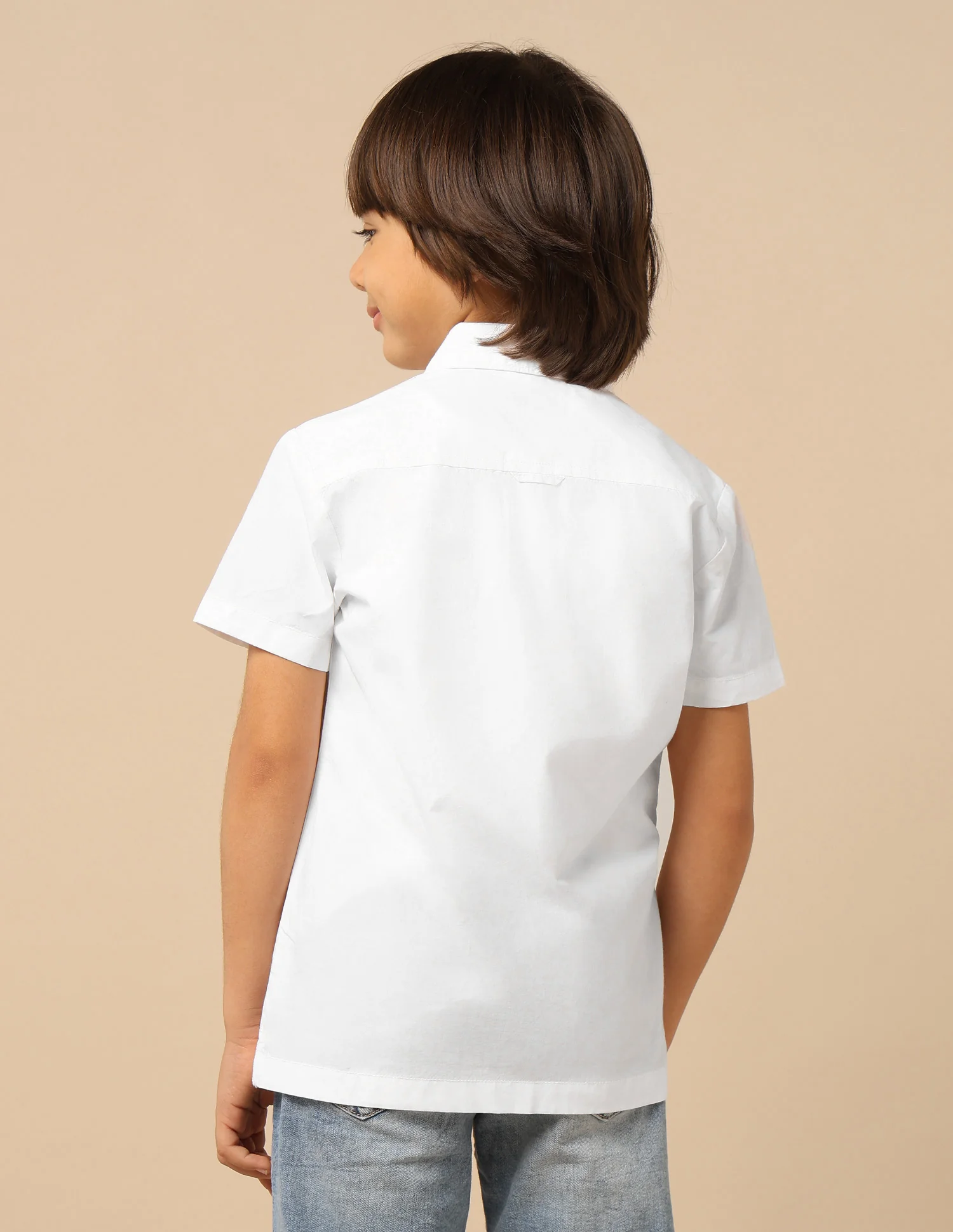 Boys Geometric Printed Regular Fit Shirt - Image 5