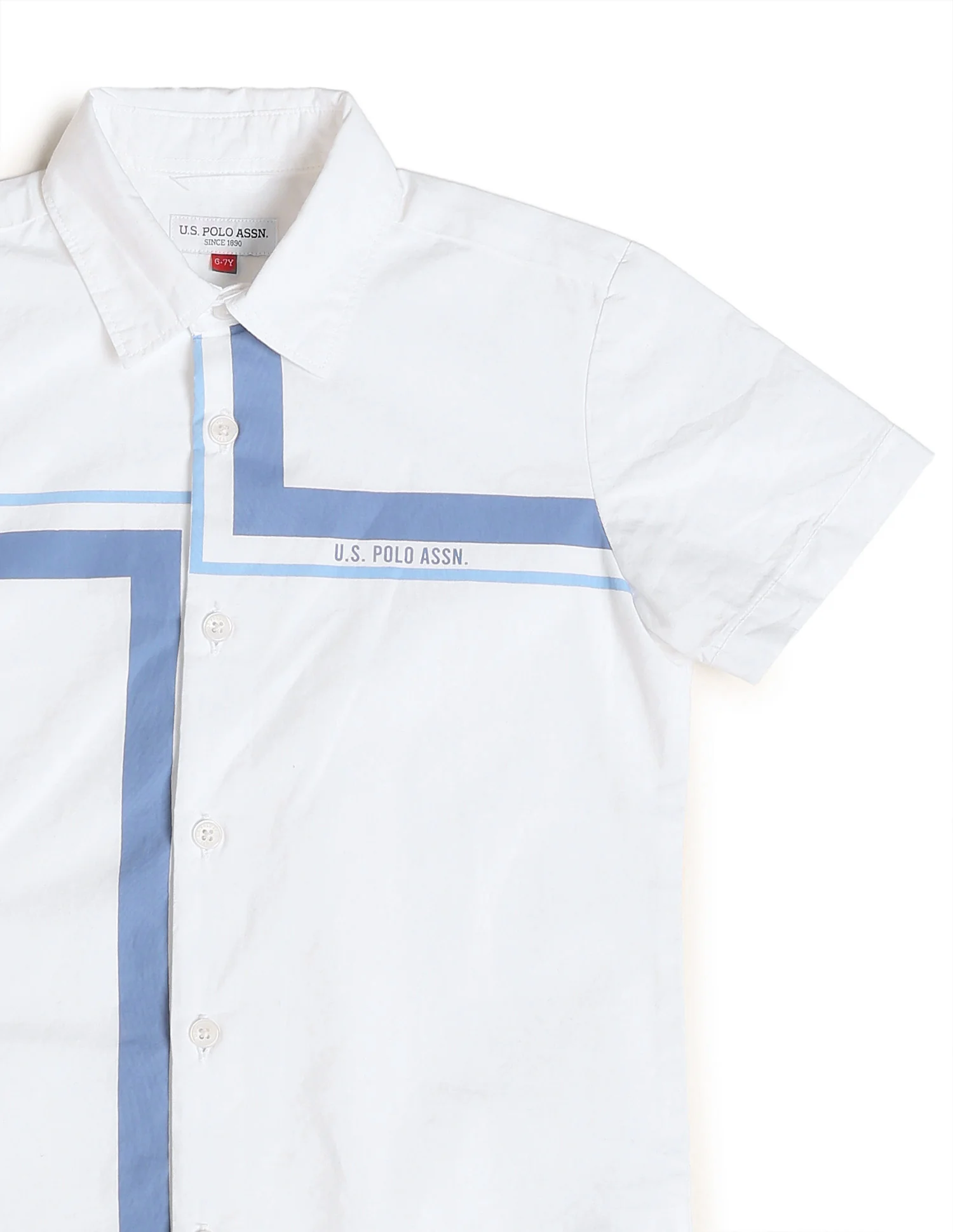Boys Geometric Printed Regular Fit Shirt - Image 9