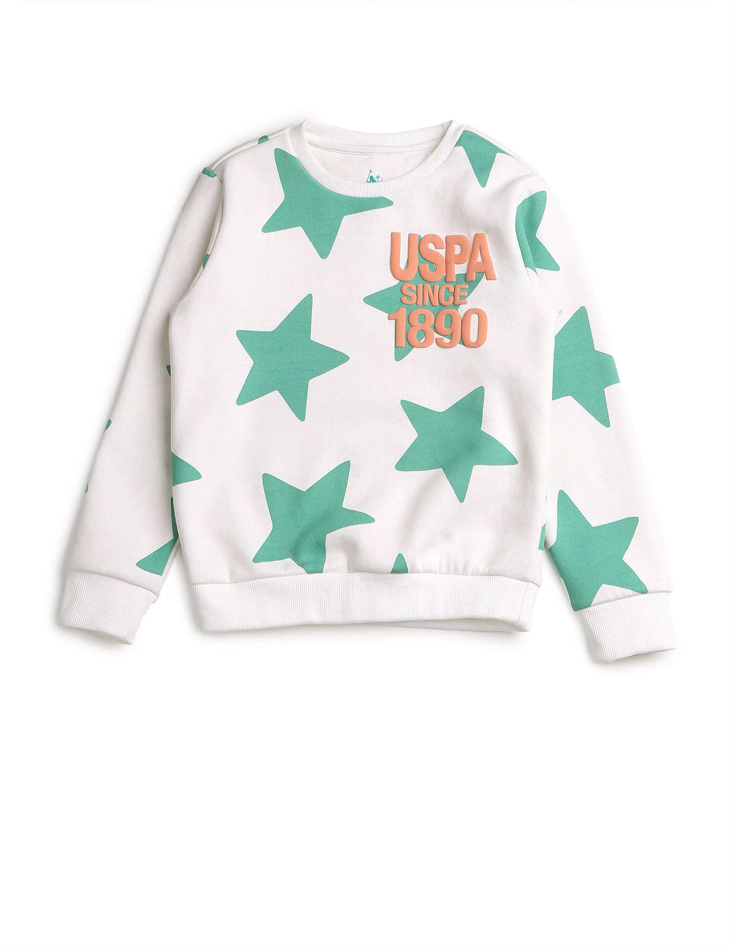 Boys Geometric Starred Regular Fit Sweatshirt - Image 7