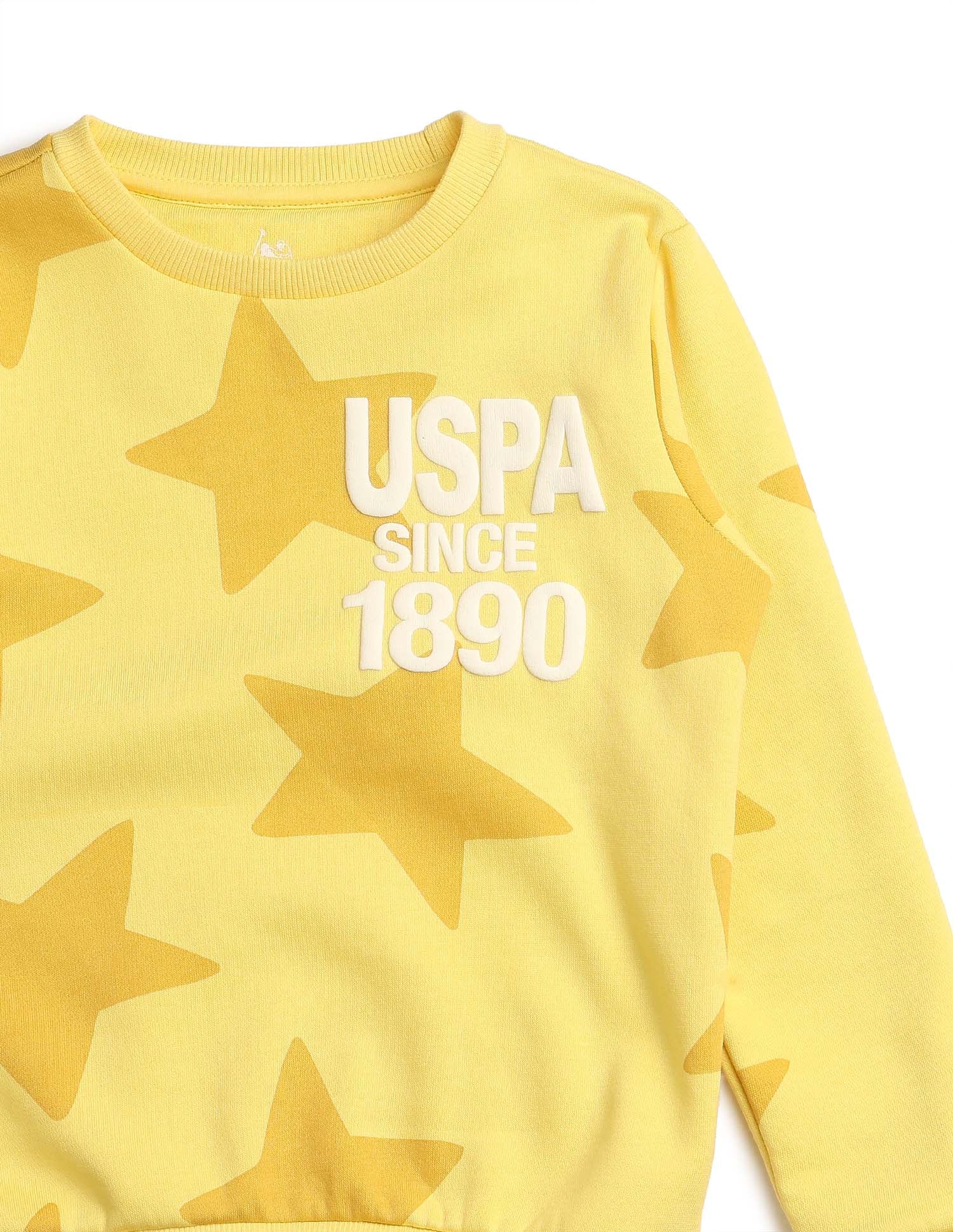 Boys Geometric Starred Regular Fit Sweatshirt - Image 9