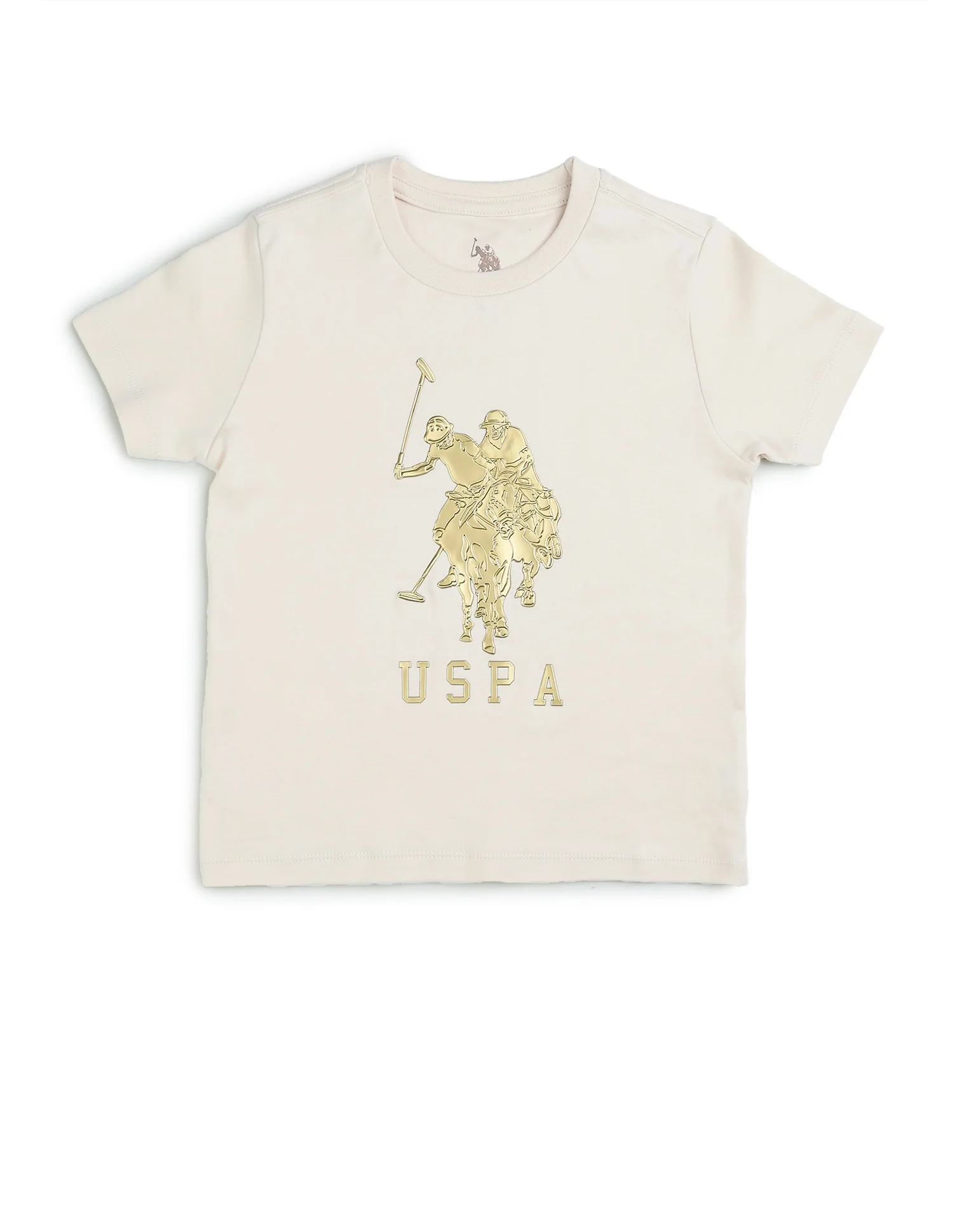 Boys Graphic Brand Embossed Regular Fit T-Shirt - Image 7