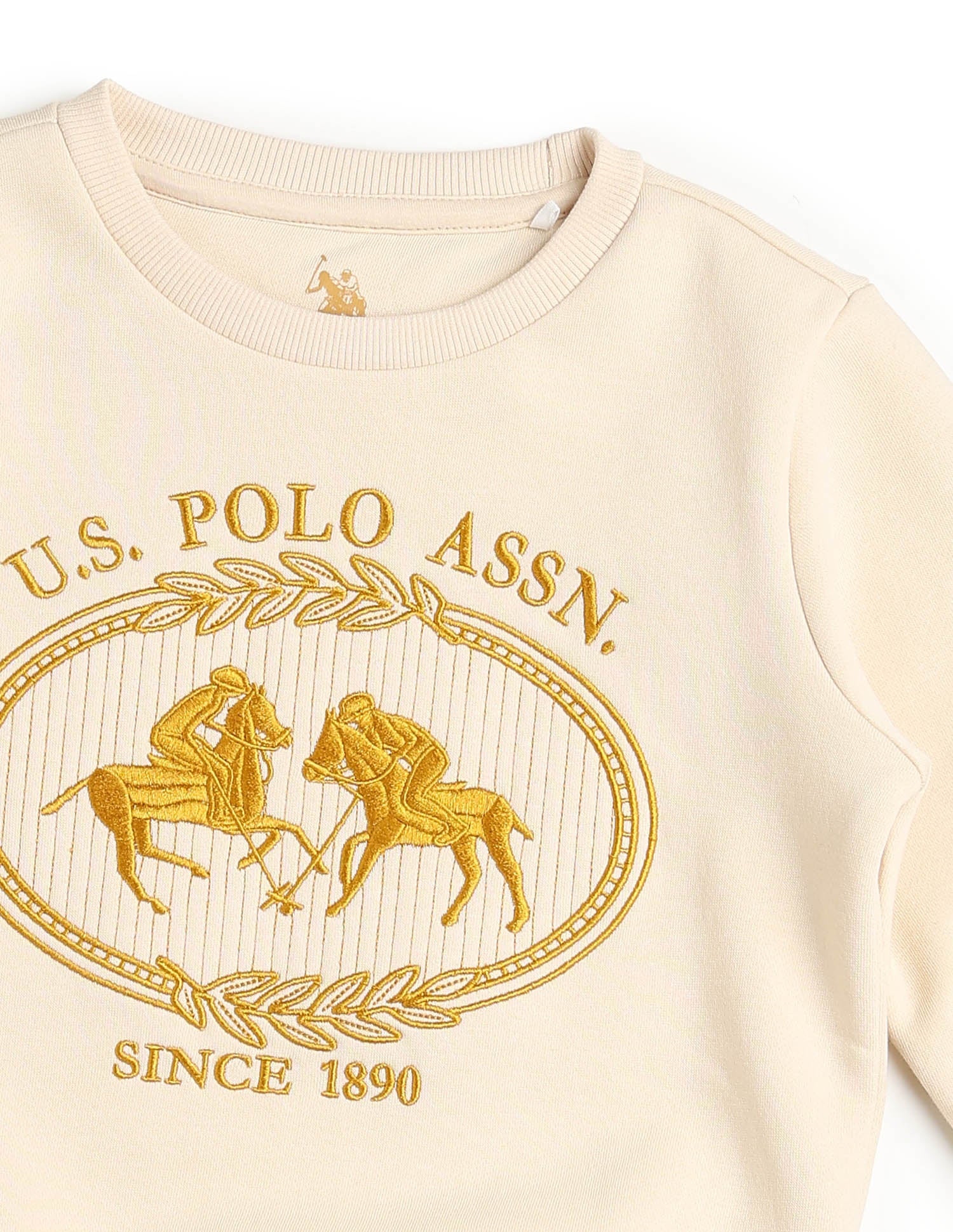 Boys Graphic Brand Embroidered Regular Fit Sweatshirt - Image 9