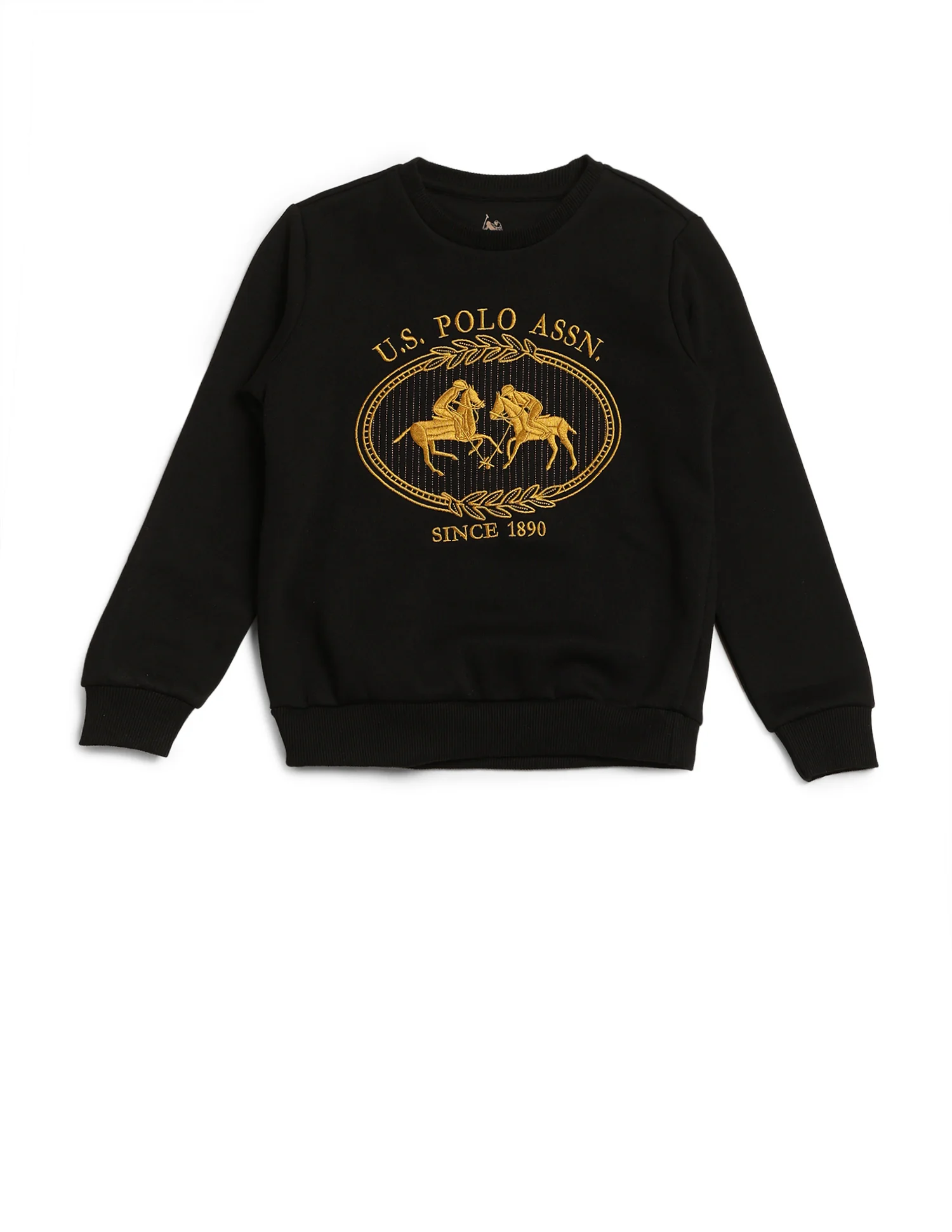 Boys Graphic Brand Embroidered Regular Fit Sweatshirt - Image 7