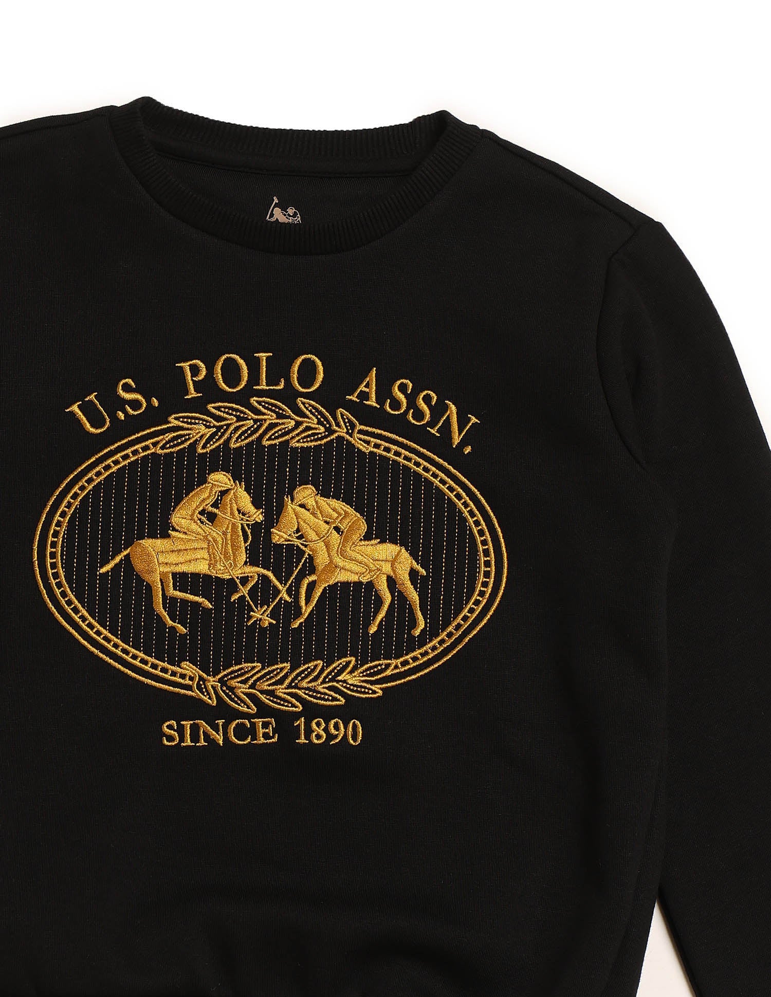 Boys Graphic Brand Embroidered Regular Fit Sweatshirt - Image 9