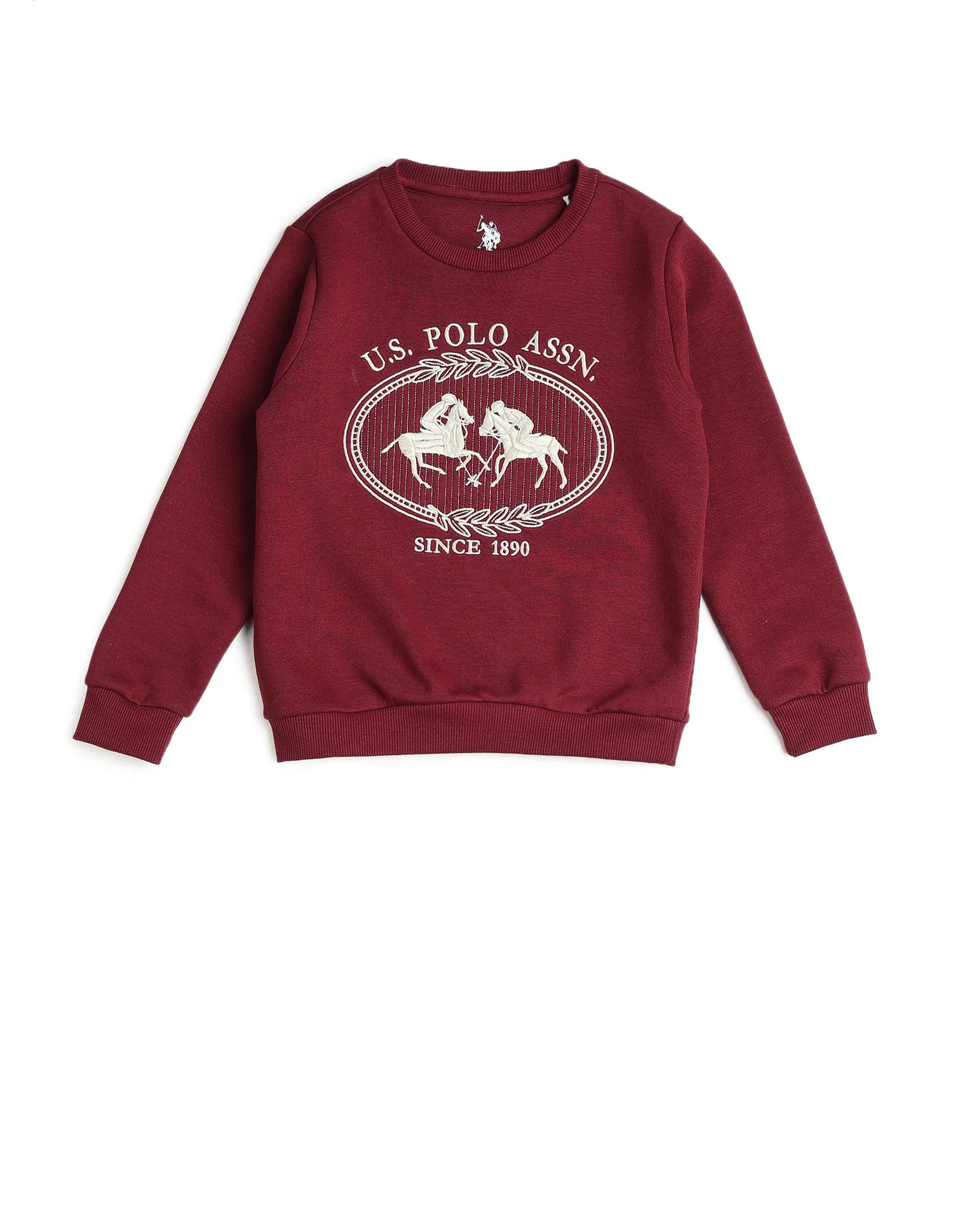 Boys Graphic Brand Embroidered Regular Fit Sweatshirt - Image 7