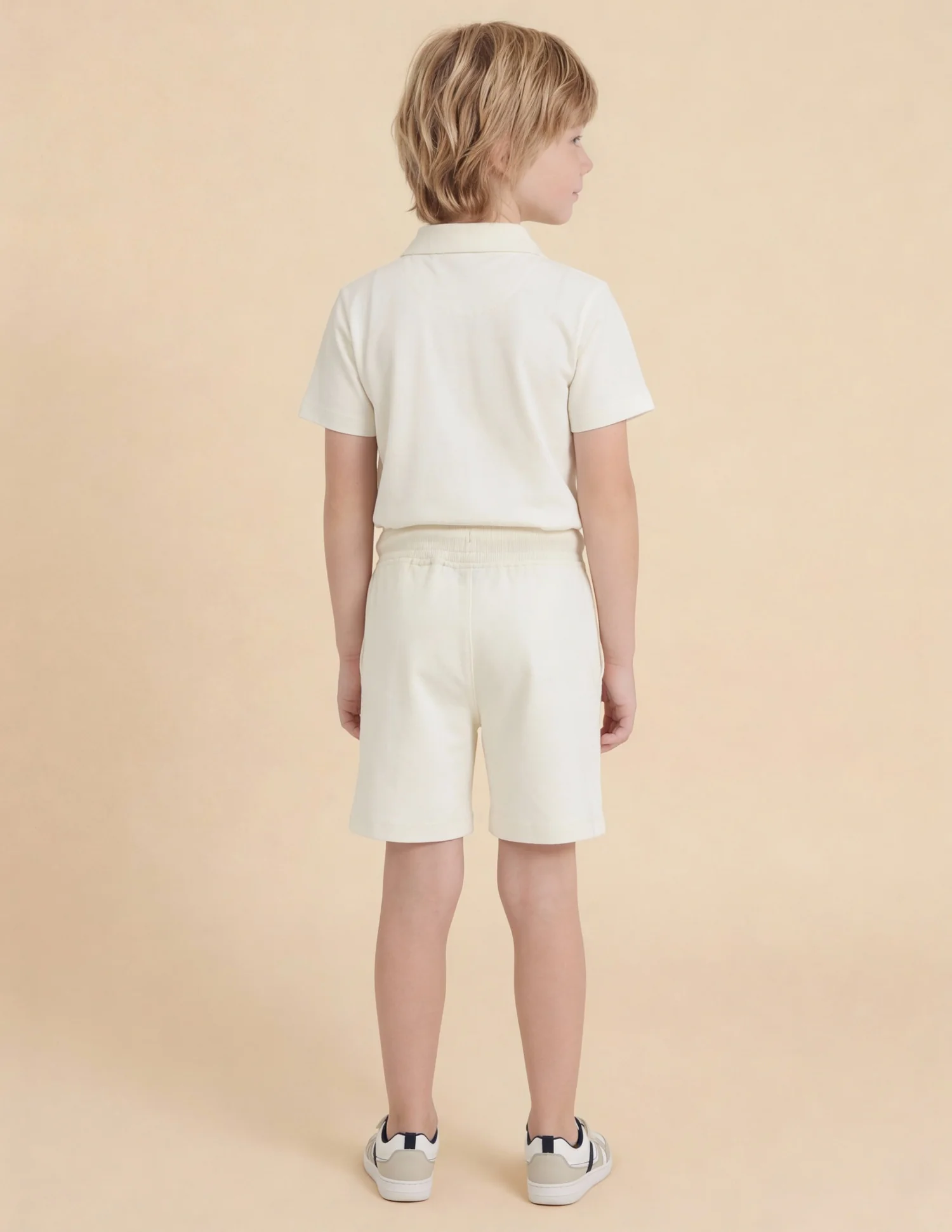Boys Graphic Brand Embroidered Shorts - Image 4