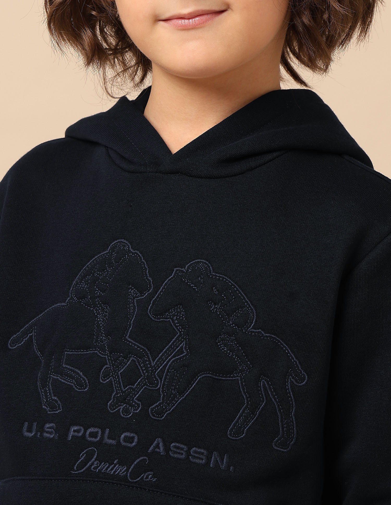 Boys Graphic Brand Embroidered Sweatshirt - Image 7
