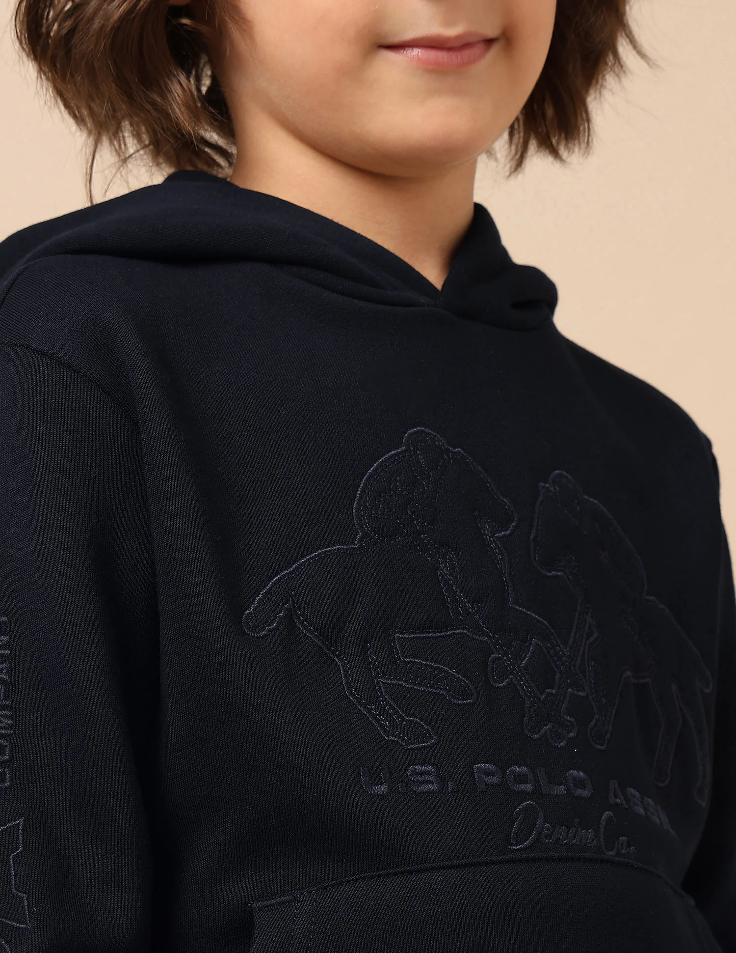 Boys Graphic Brand Embroidered Sweatshirt - Image 8