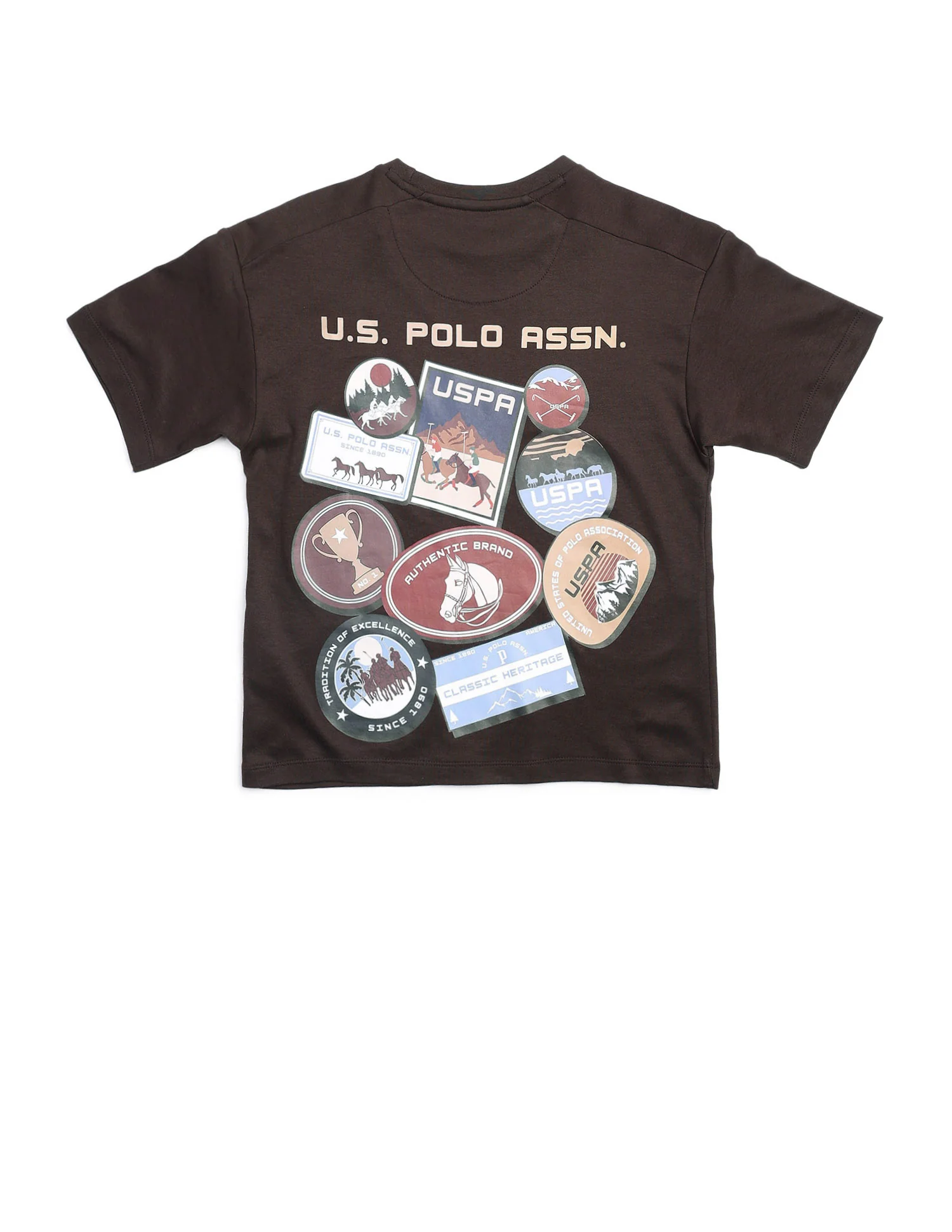 Boys Graphic Brand Printed Boxy Fit T Shirt - Image 8