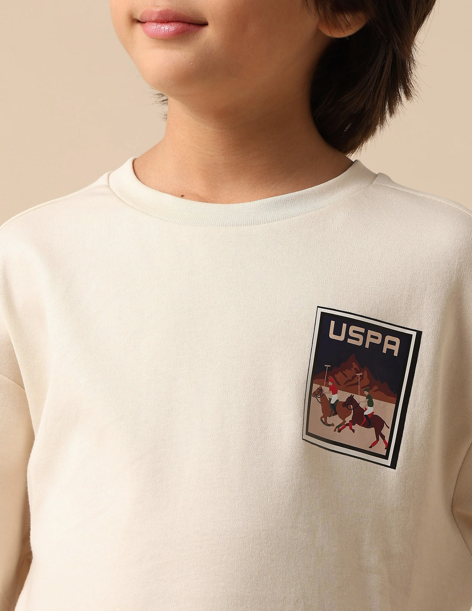 Boys Graphic Brand Printed Boxy Fit T Shirt - Image 6