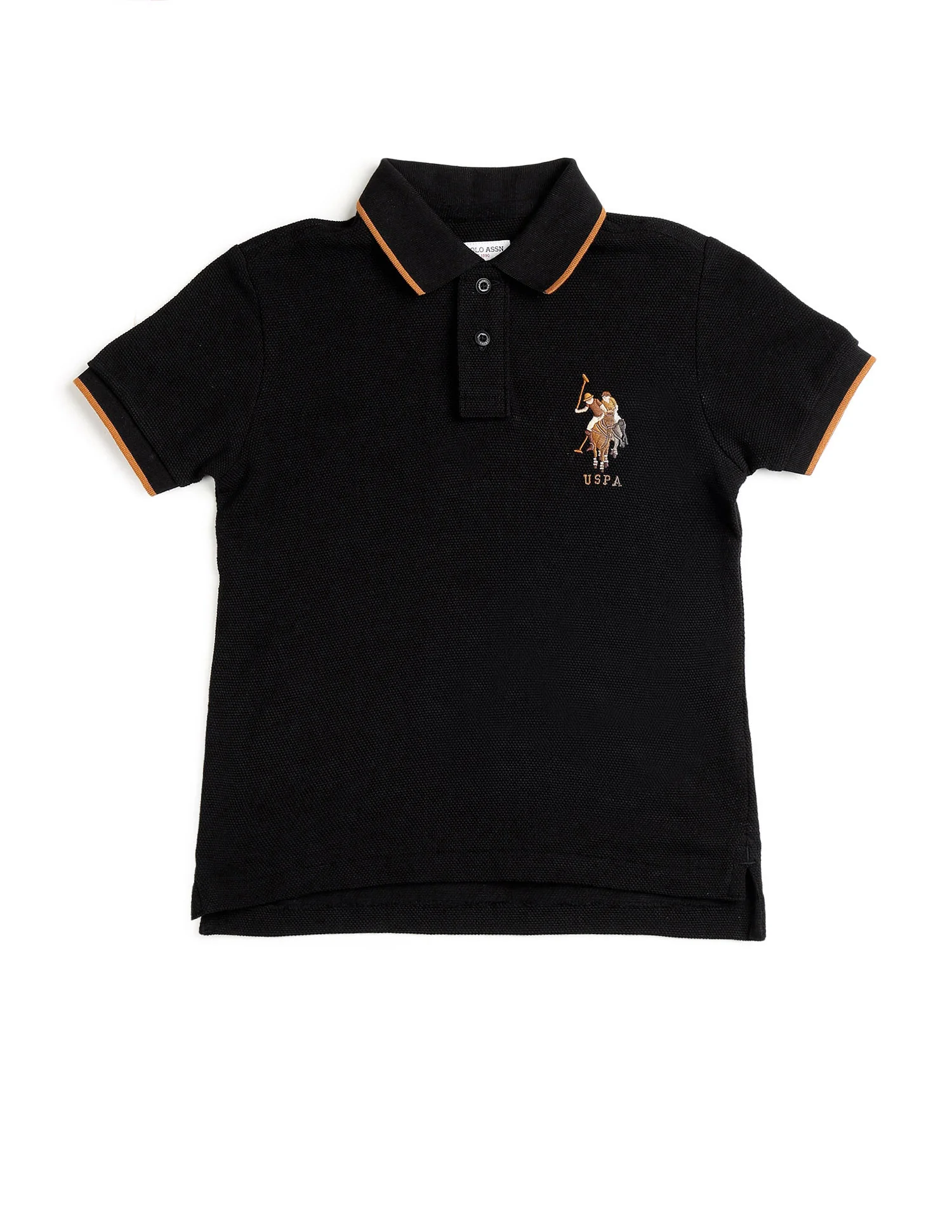 Boys Graphic Brand Printed Polo Shirt - Image 7