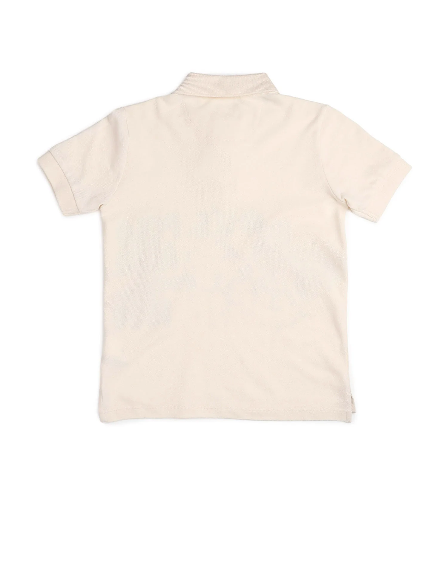 Boys Graphic Brand Printed Polo Shirt - Image 8