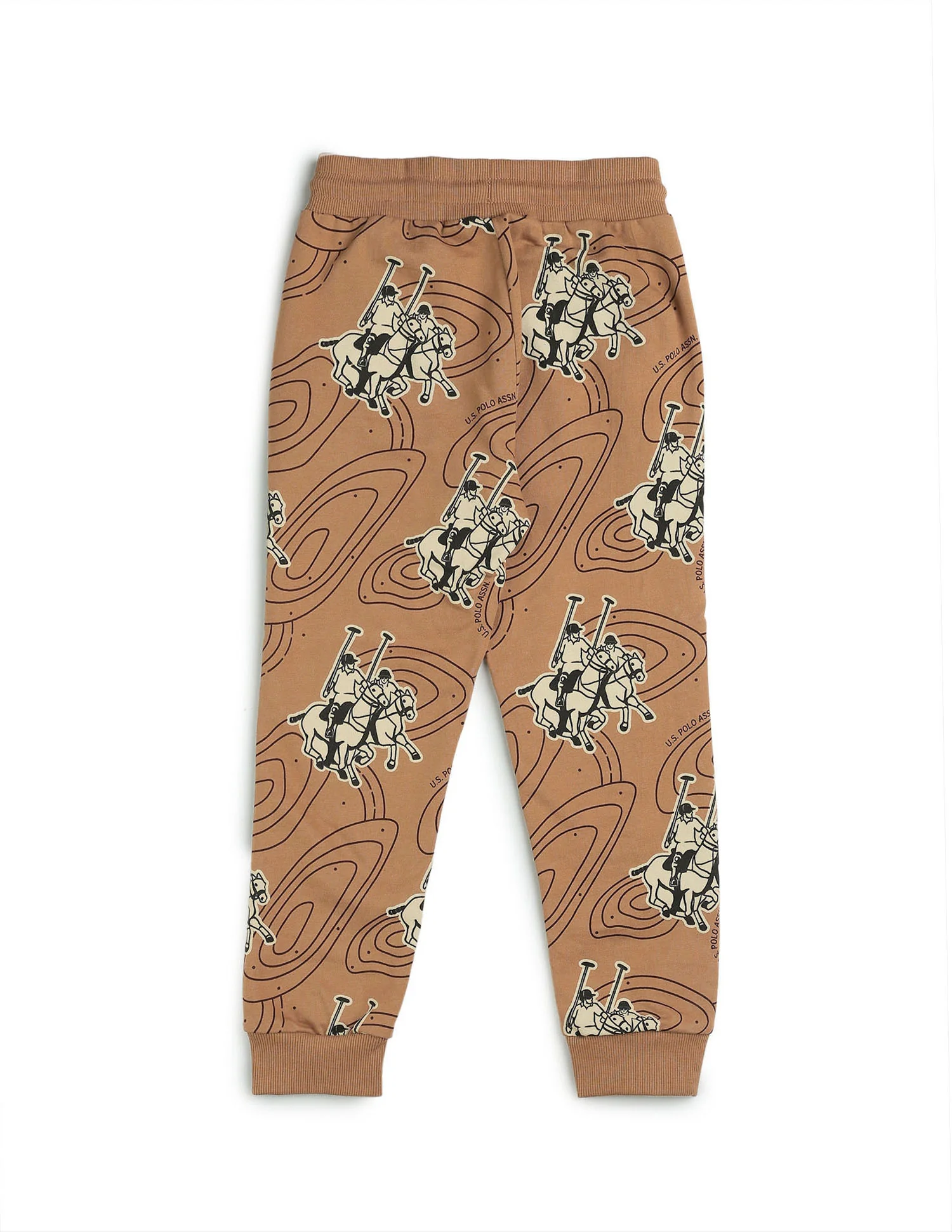 Boys Graphic Brand Printed Regular Fit Joggers - Image 9