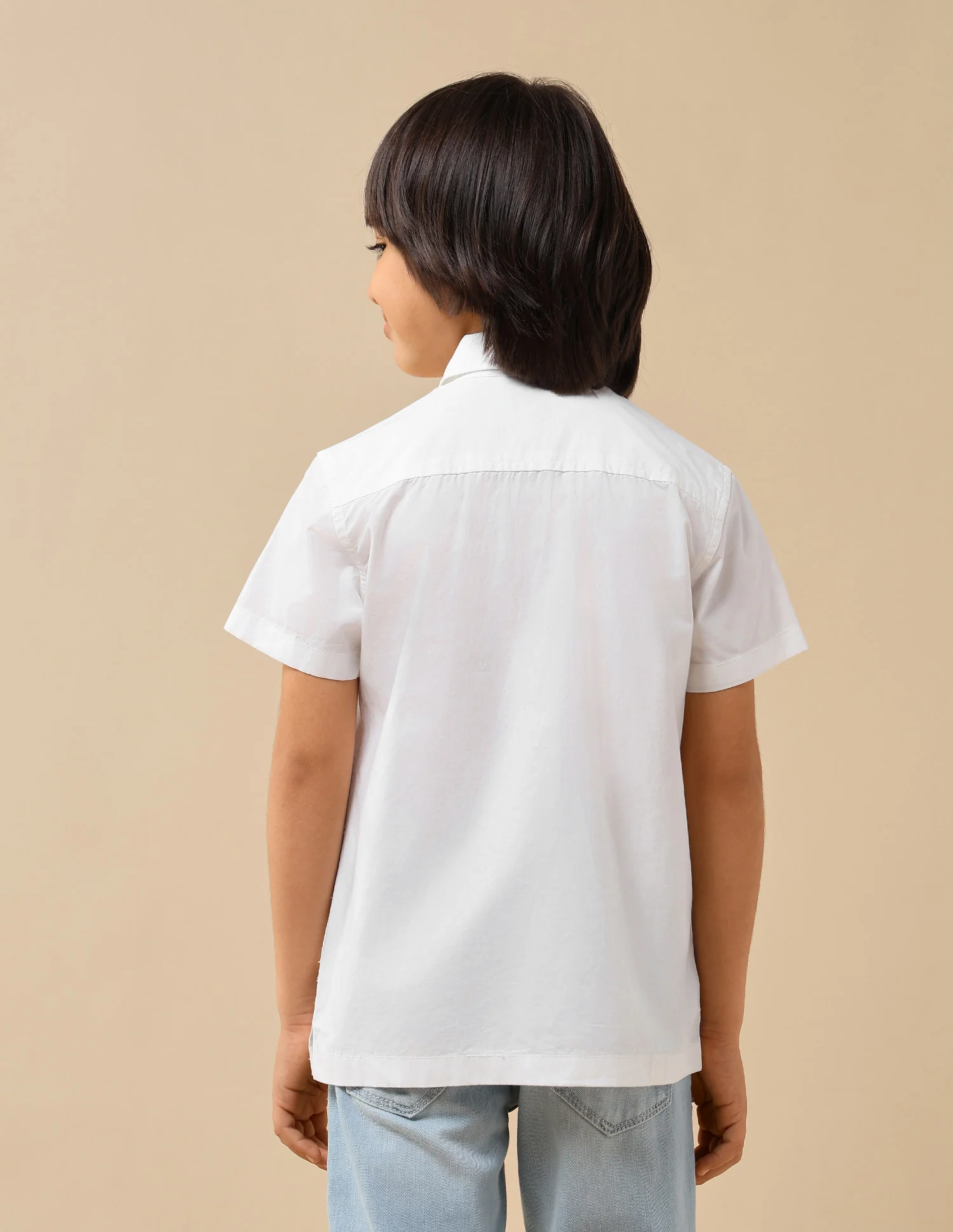 Boys Graphic Brand Printed Regular Fit Shirt - Image 5