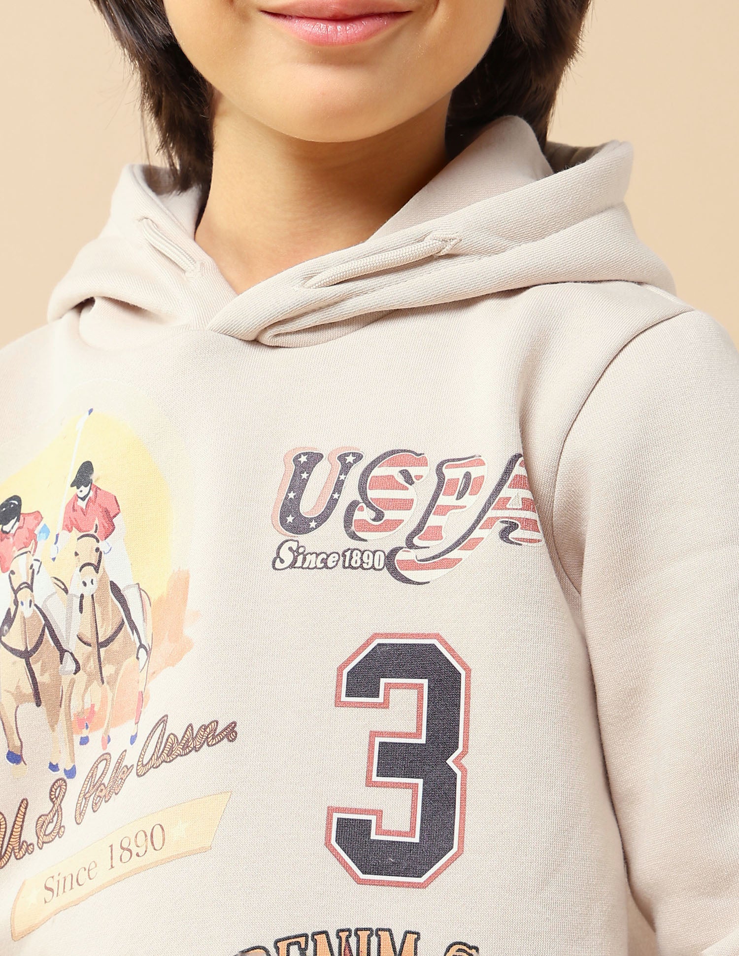 Boys Graphic Brand Printed Regular Fit Sweatshirt - Image 6