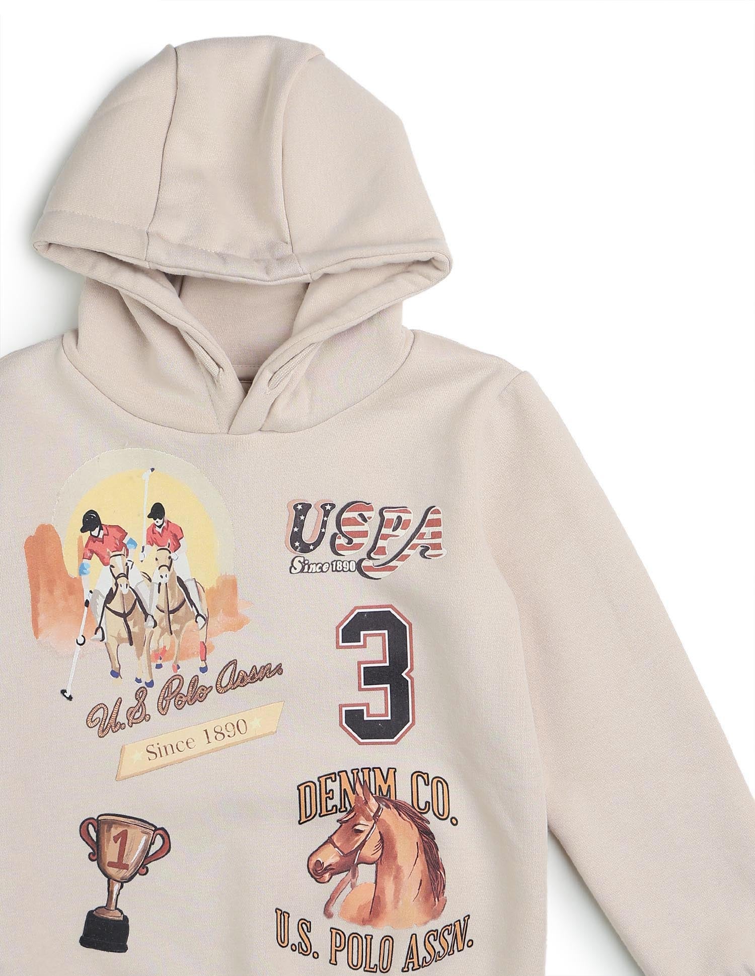 Boys Graphic Brand Printed Regular Fit Sweatshirt - Image 9