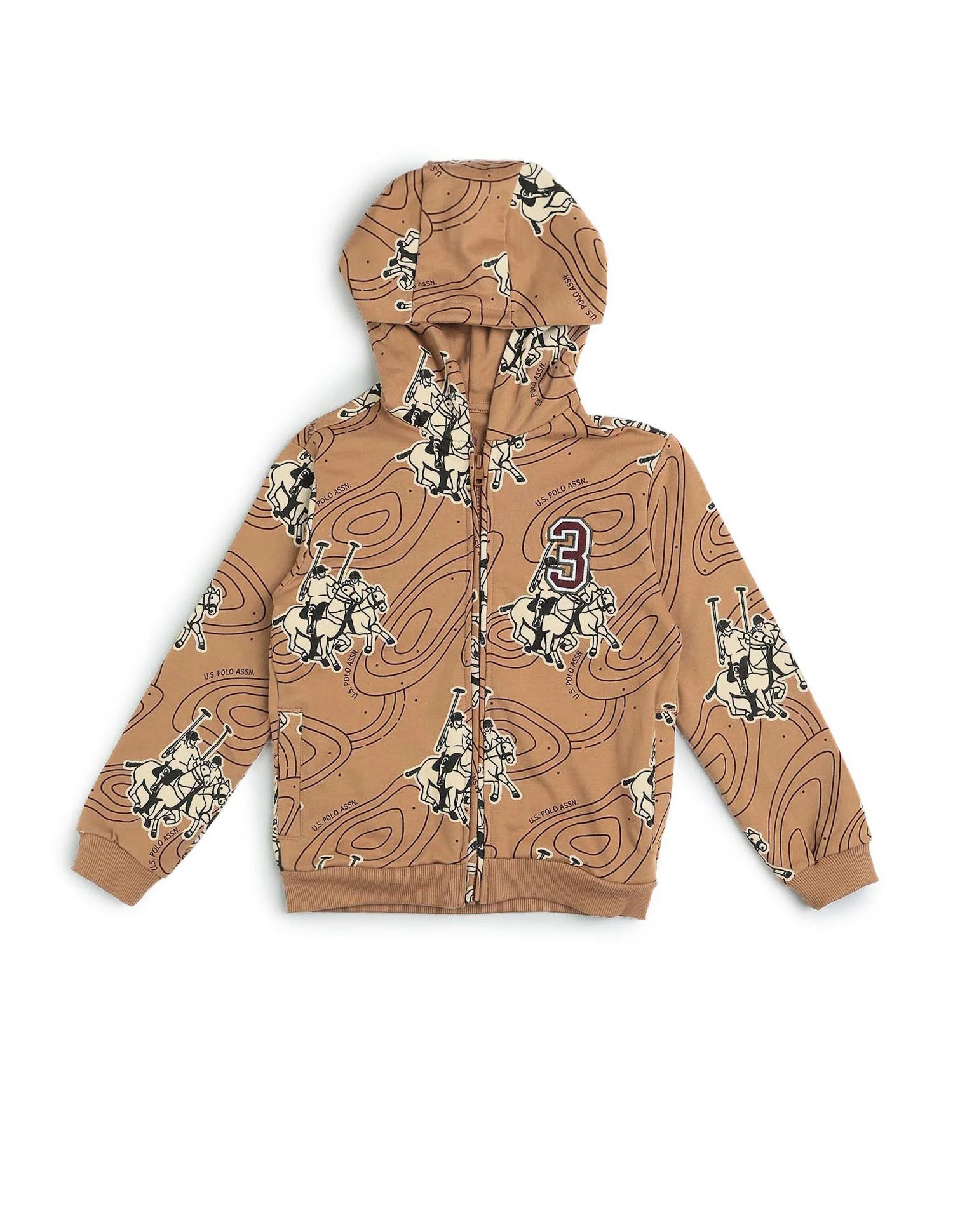 Boys Graphic Brand Printed Regular Fit Sweatshirt - Image 8