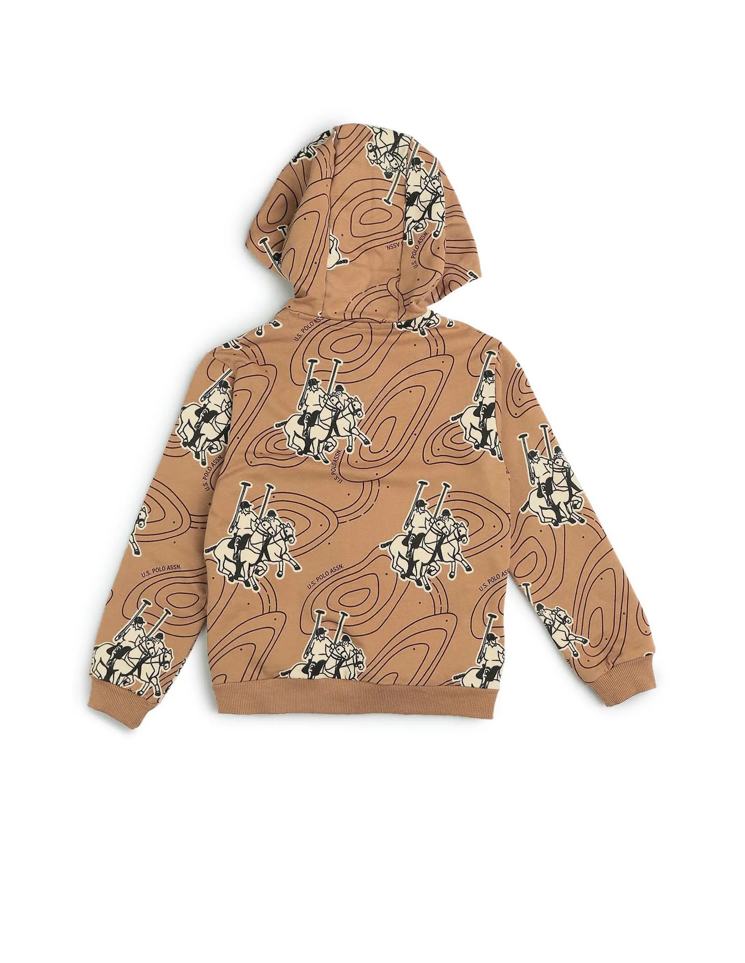 Boys Graphic Brand Printed Regular Fit Sweatshirt - Image 9