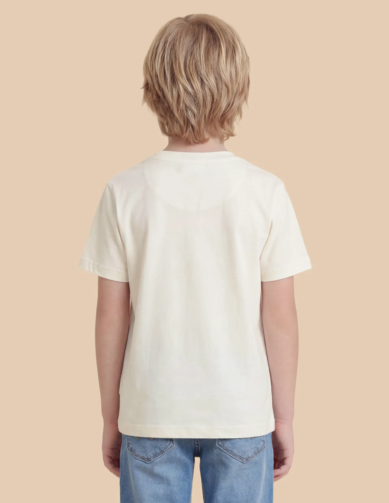 Boys Graphic Brand Printed Regular Fit T-Shirt - Image 5