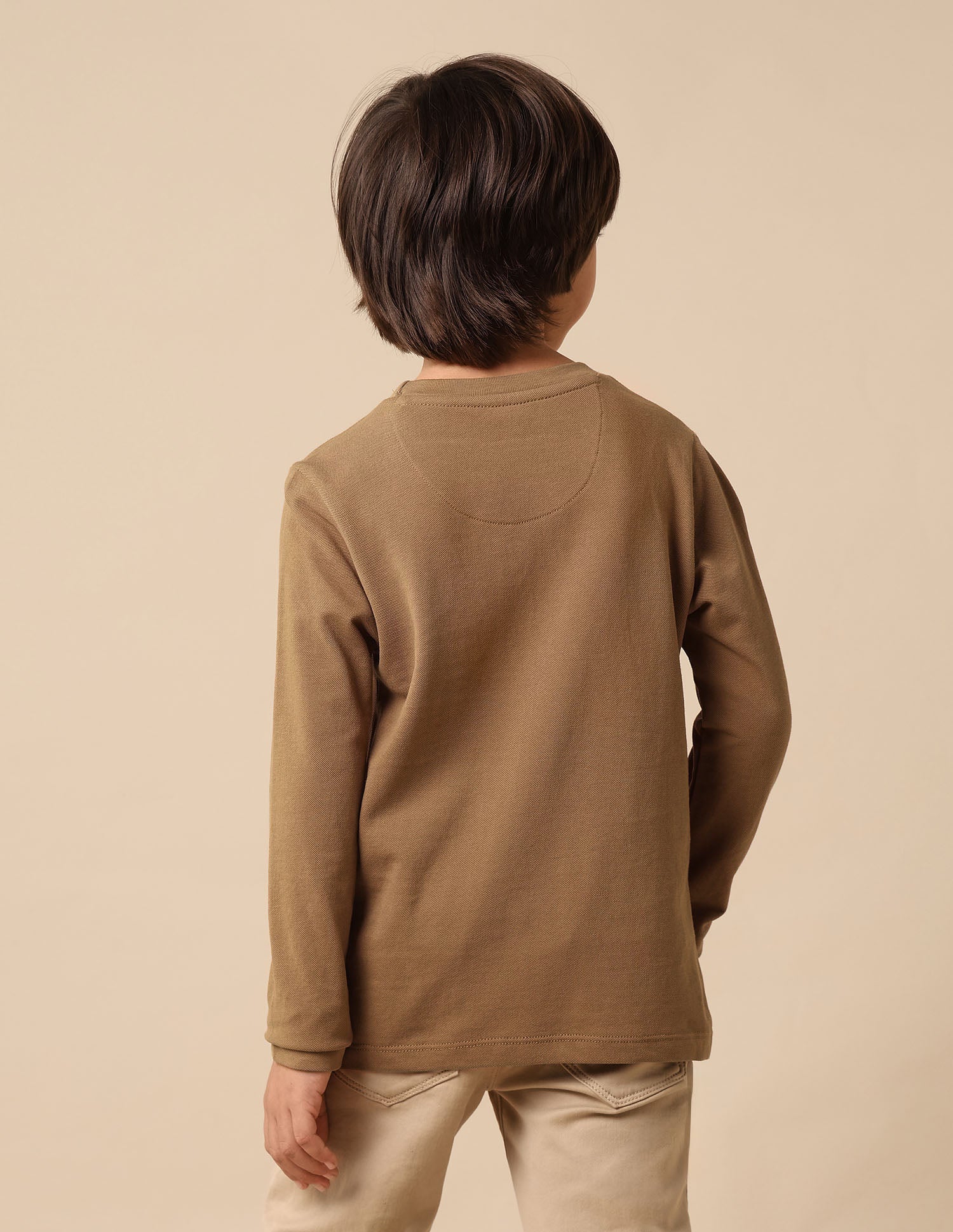 Boys Graphic Brand Printed Regular Fit T Shirt - Image 5
