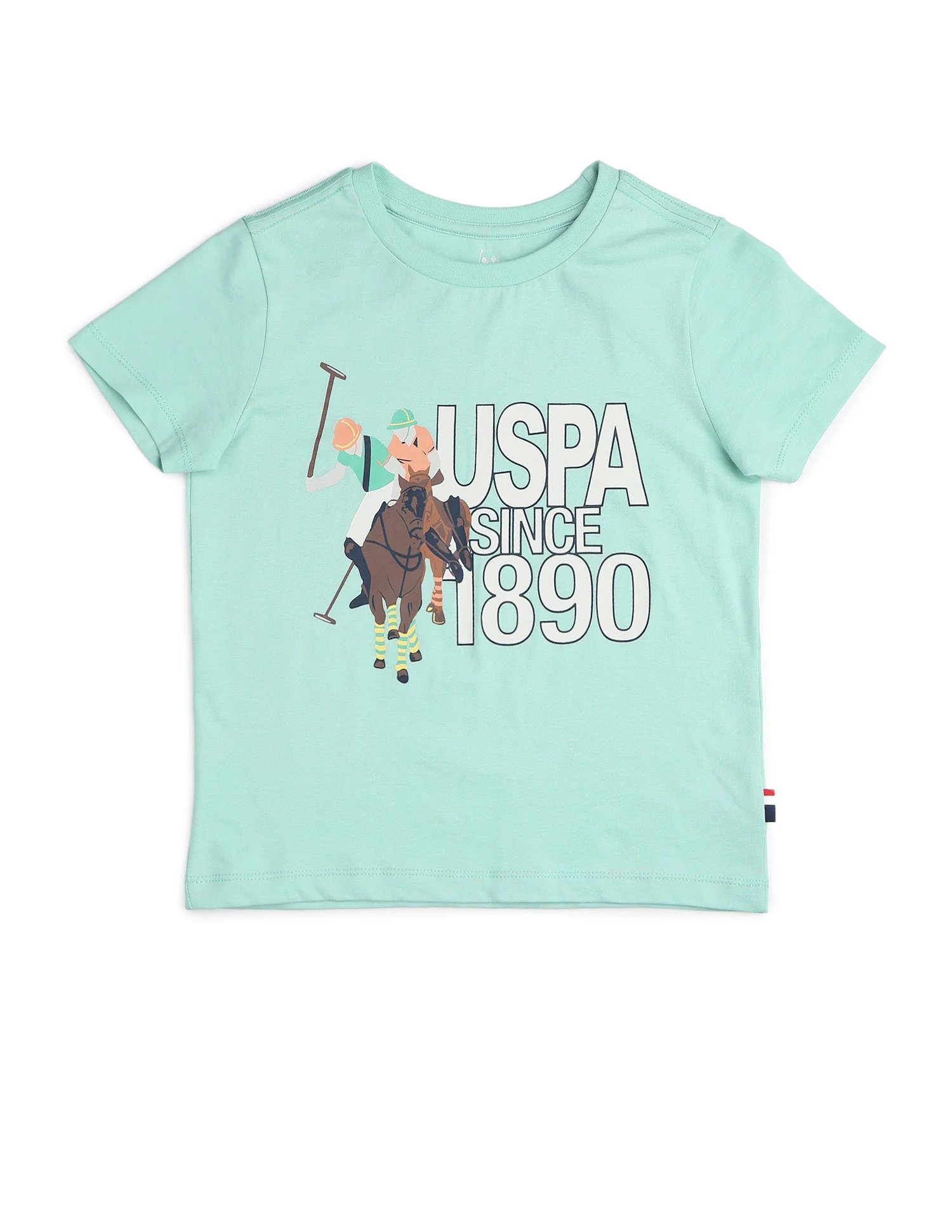 Boys Graphic Brand Printed Regular Fit T Shirt - Image 6