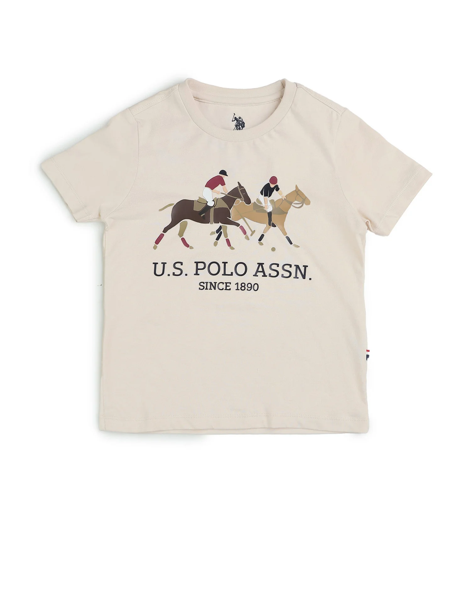 Boys Graphic Brand Printed Regular Fit T-Shirt - Image 7