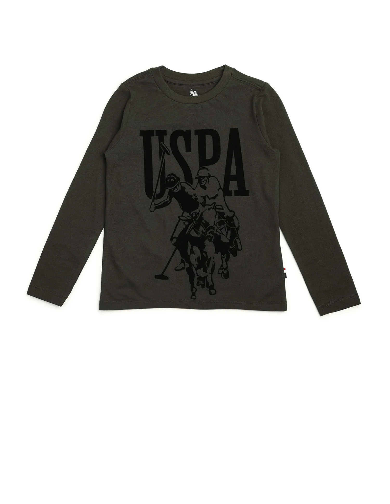 Boys Graphic Brand Printed Regular Fit T Shirt - Image 7