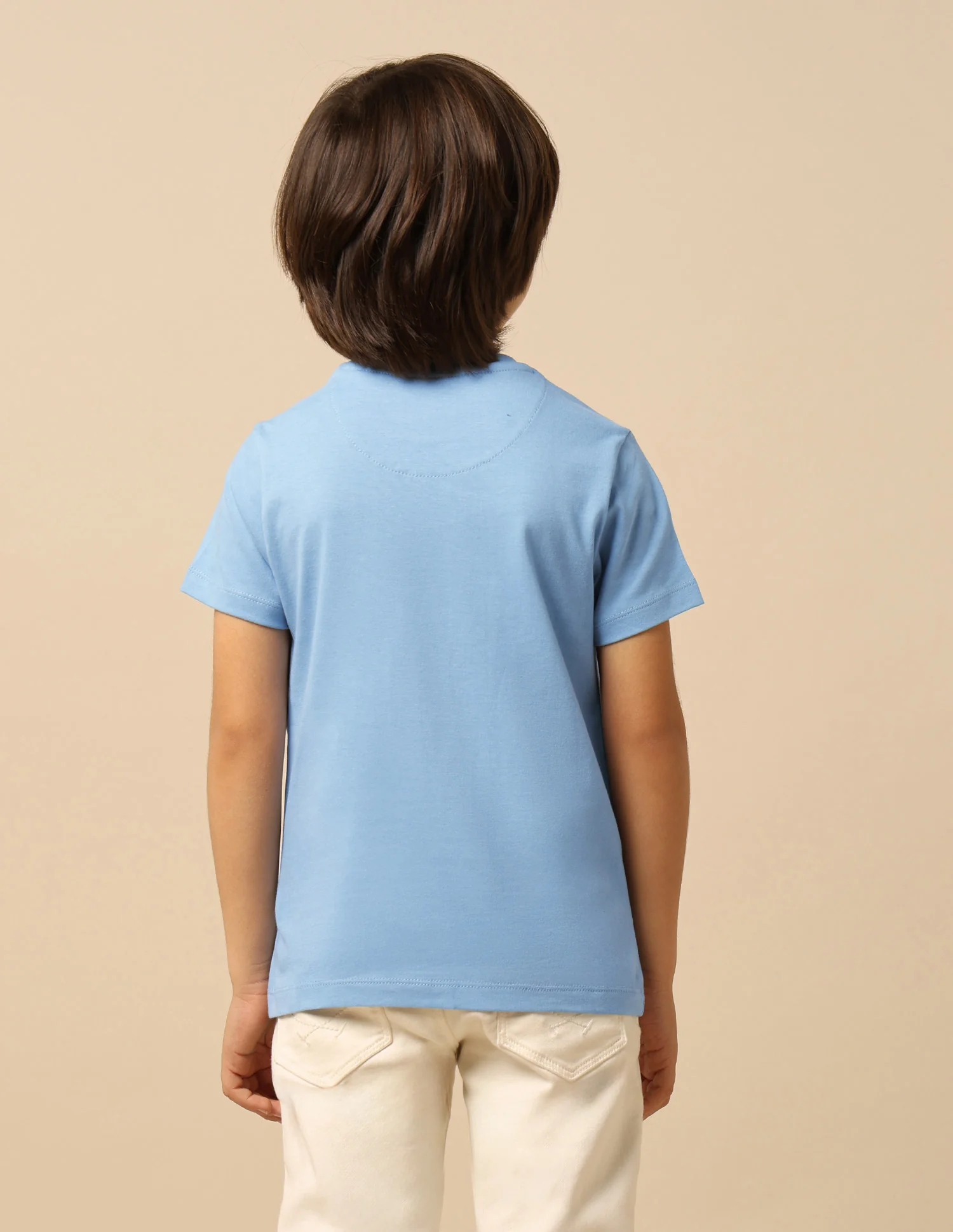 Boys Graphic Brand Printed Regular Fit T-Shirt - Image 5