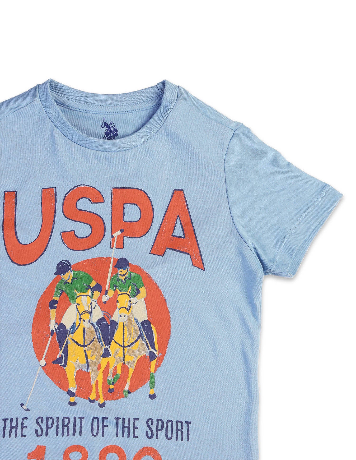 Boys Graphic Brand Printed Regular Fit T-Shirt - Image 9