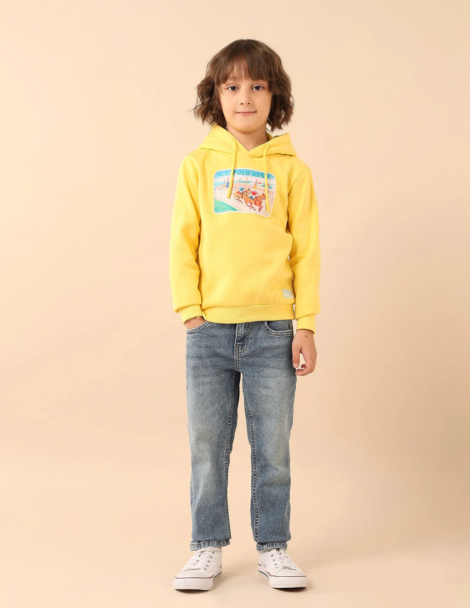Boys Graphic Brand Printed Sweatshirt - Image 3