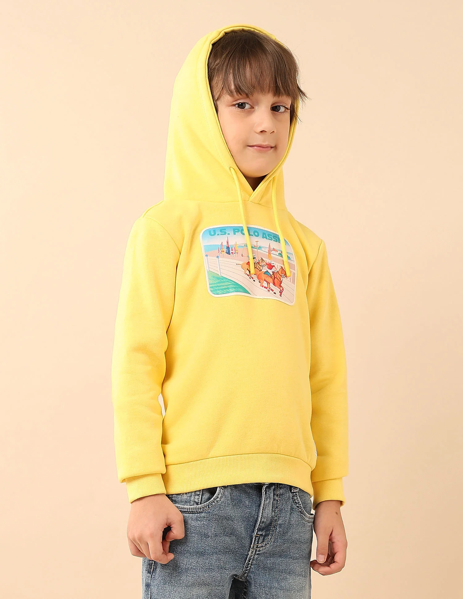 Boys Graphic Brand Printed Sweatshirt - Image 4