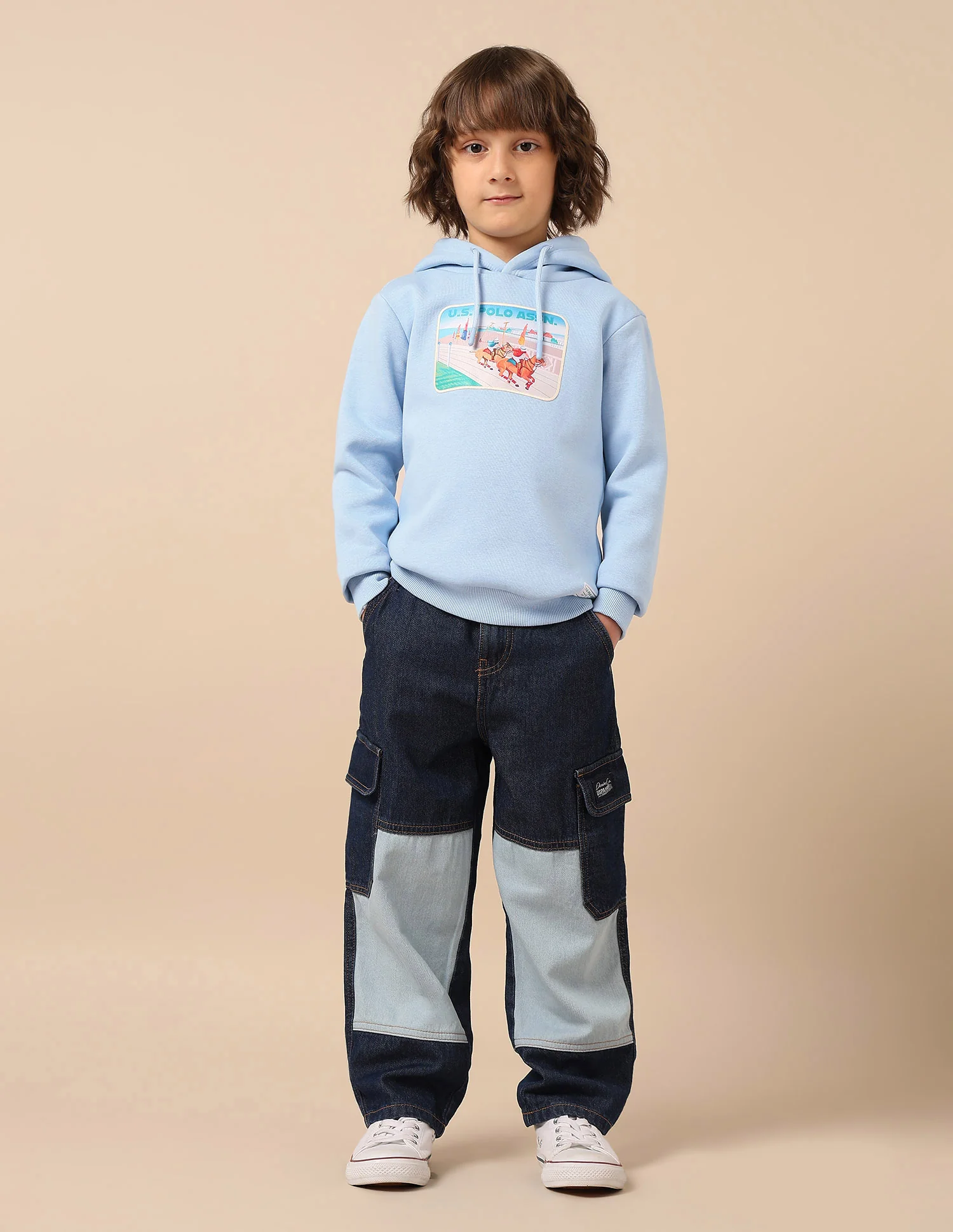 Boys Graphic Brand Printed Sweatshirt - Image 3