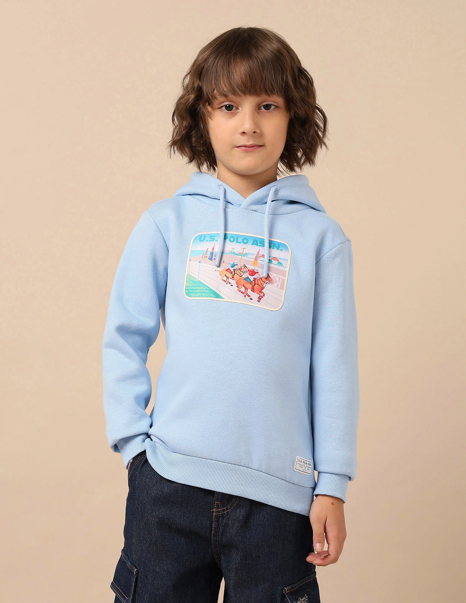 Boys Graphic Brand Printed Sweatshirt - Image 6