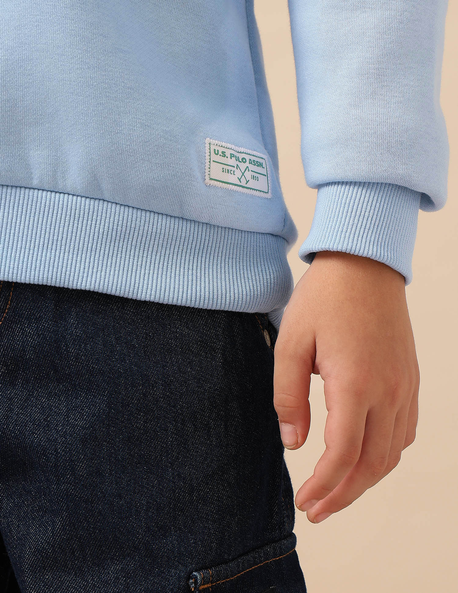 Boys Graphic Brand Printed Sweatshirt - Image 8