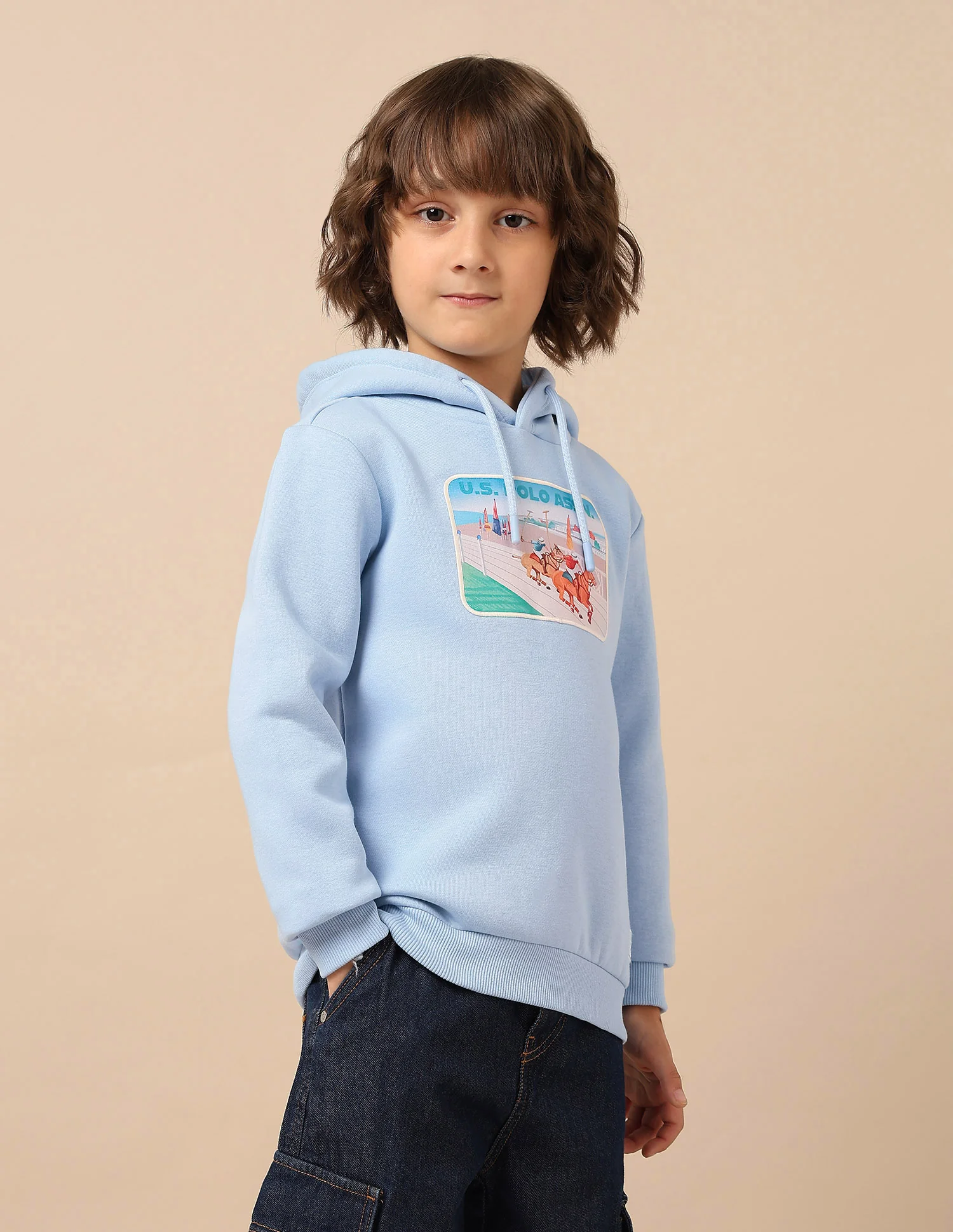 Boys Graphic Brand Printed Sweatshirt - Image 9