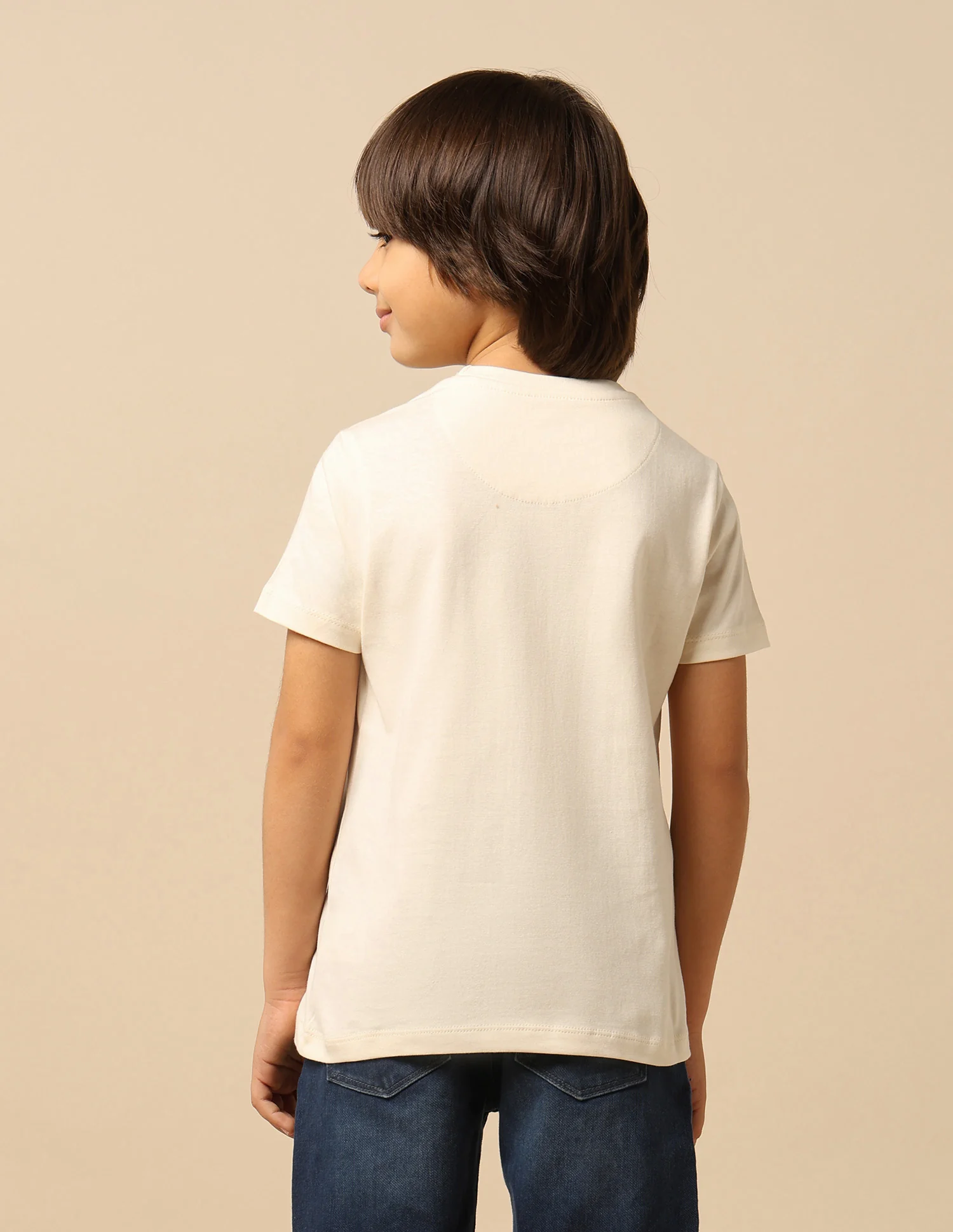 Boys Graphic Brand Printed T-Shirt - Image 5