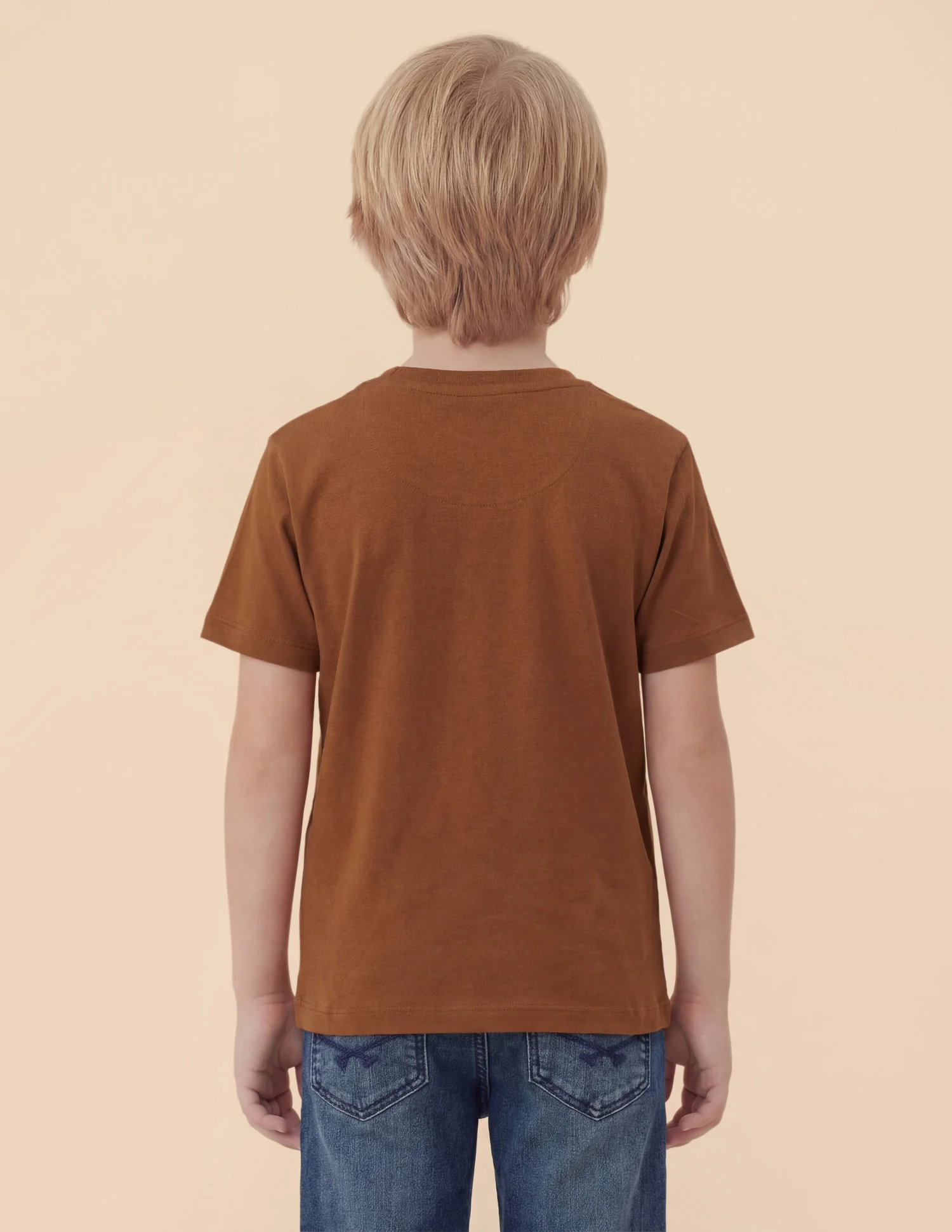 Boys Graphic Brand Printed T-Shirt - Image 5
