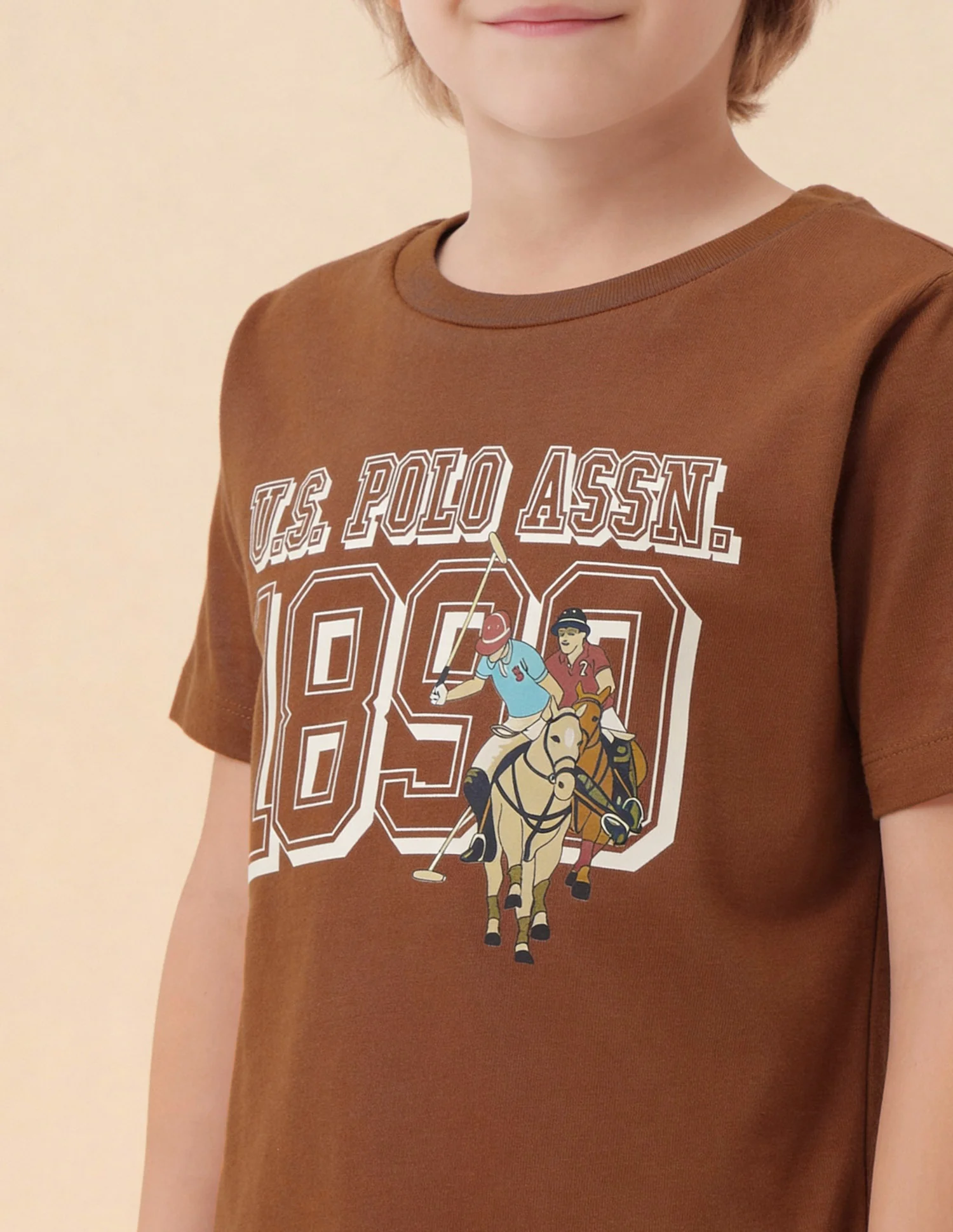 Boys Graphic Brand Printed T-Shirt - Image 6