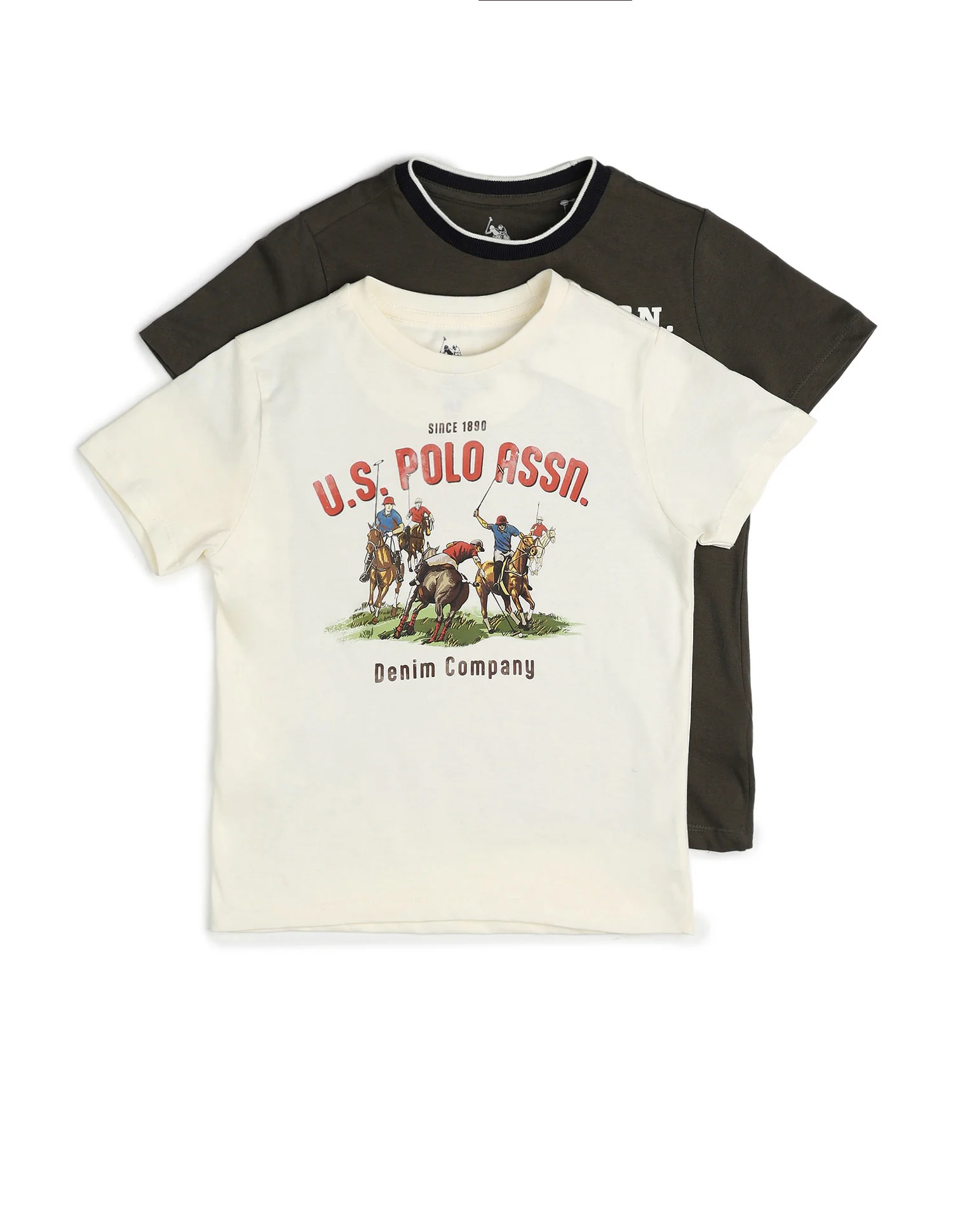 Boys Graphic Brand Printed T-Shirt - Pack Of 2 - Image 12