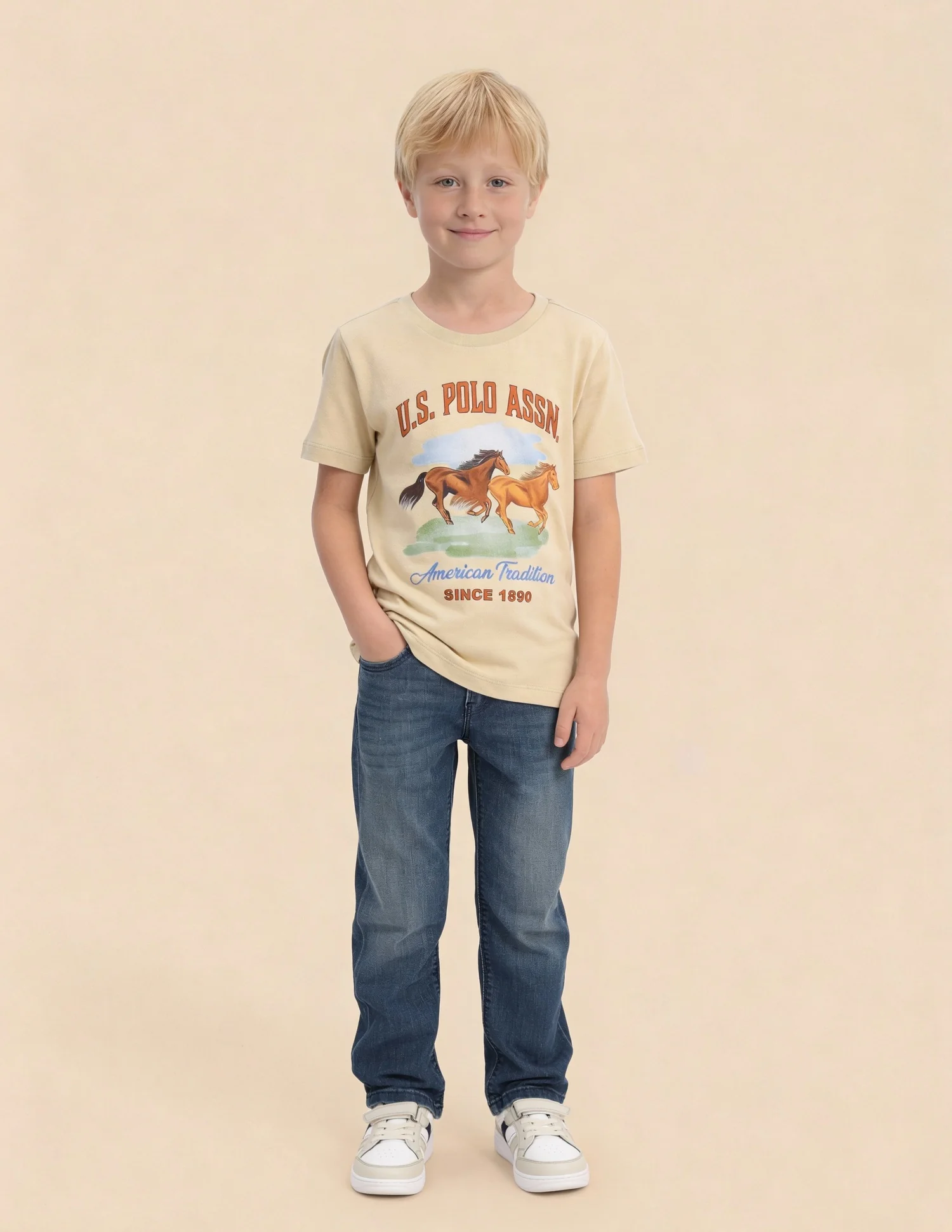 Boys Graphic Brand Printed T-Shirt - Image 3