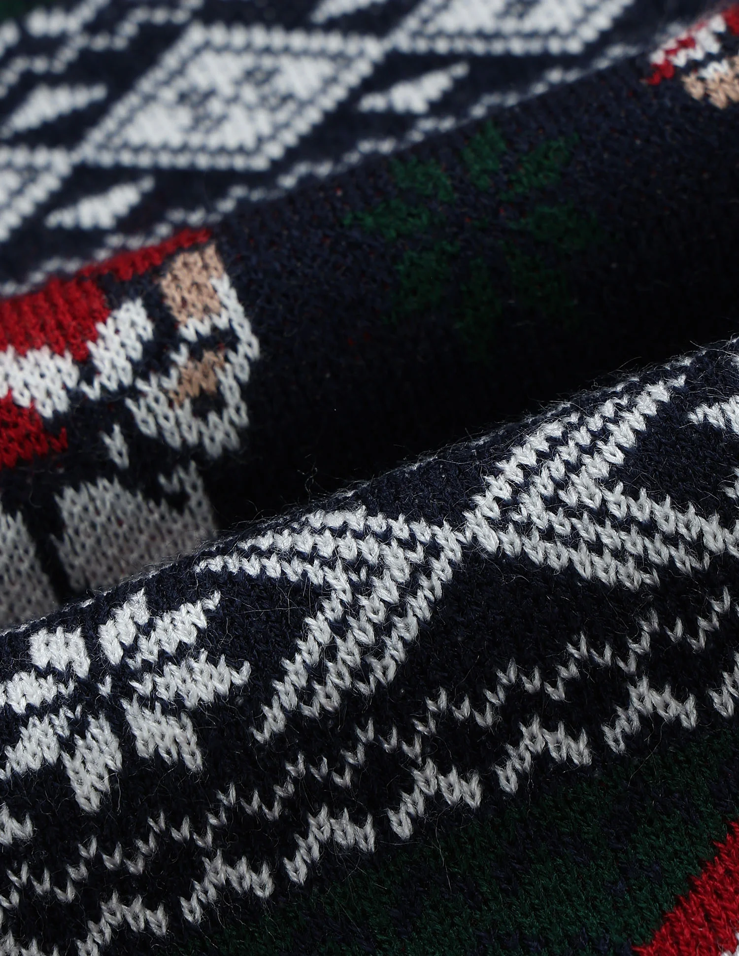 Boys Graphic Patterned Knit Sweater - Image 2