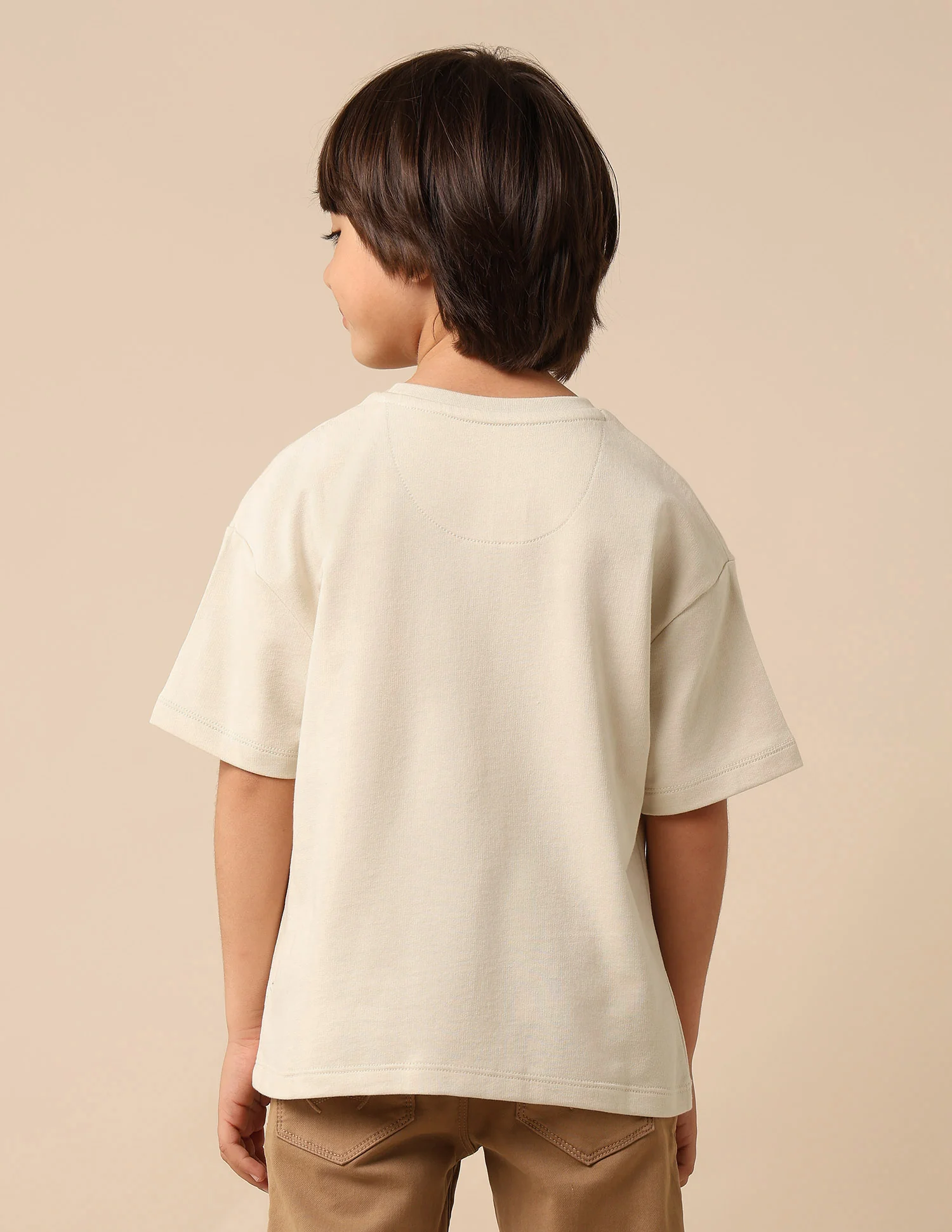 Boys Graphic Printed Boxy Fit T Shirt - Image 5