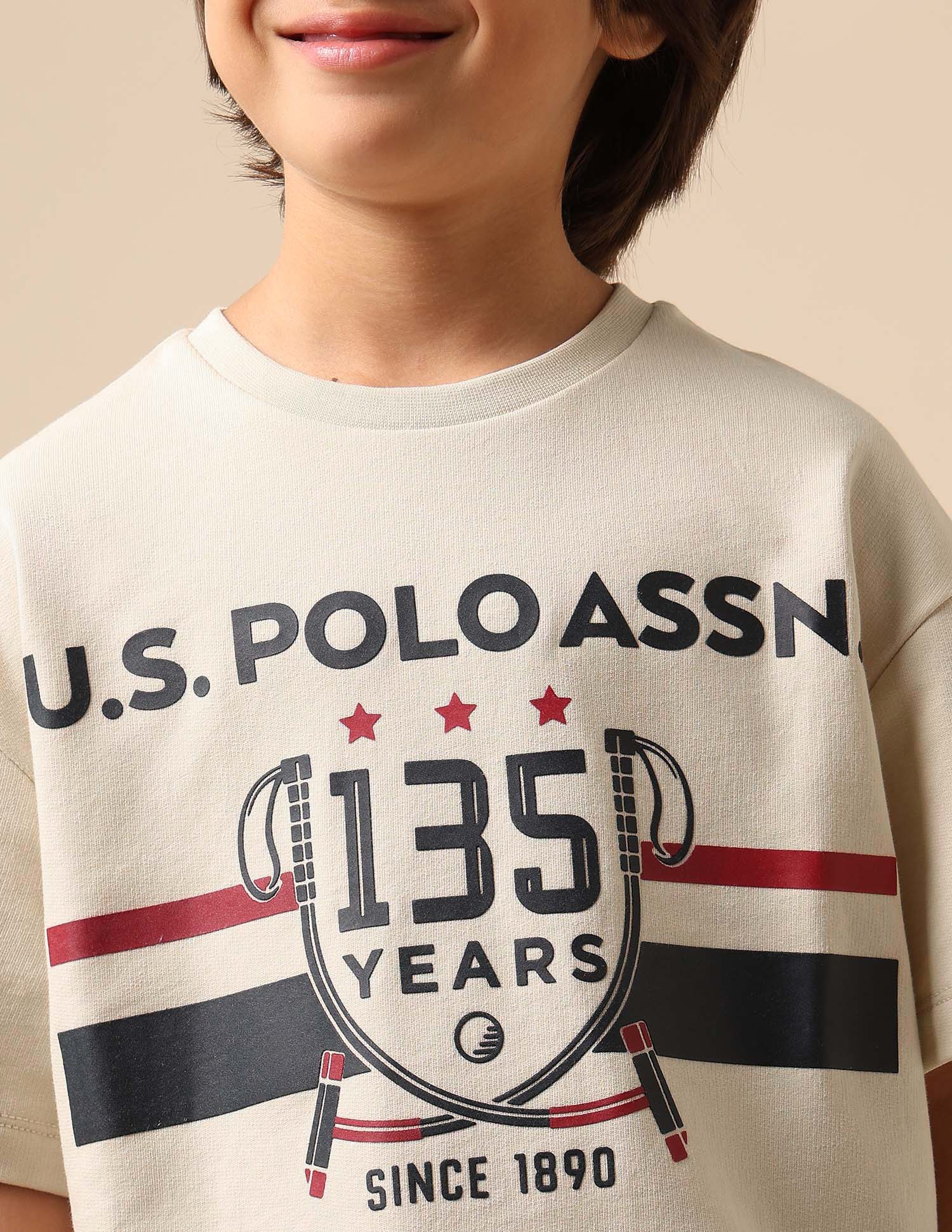 Boys Graphic Printed Boxy Fit T Shirt - Image 6