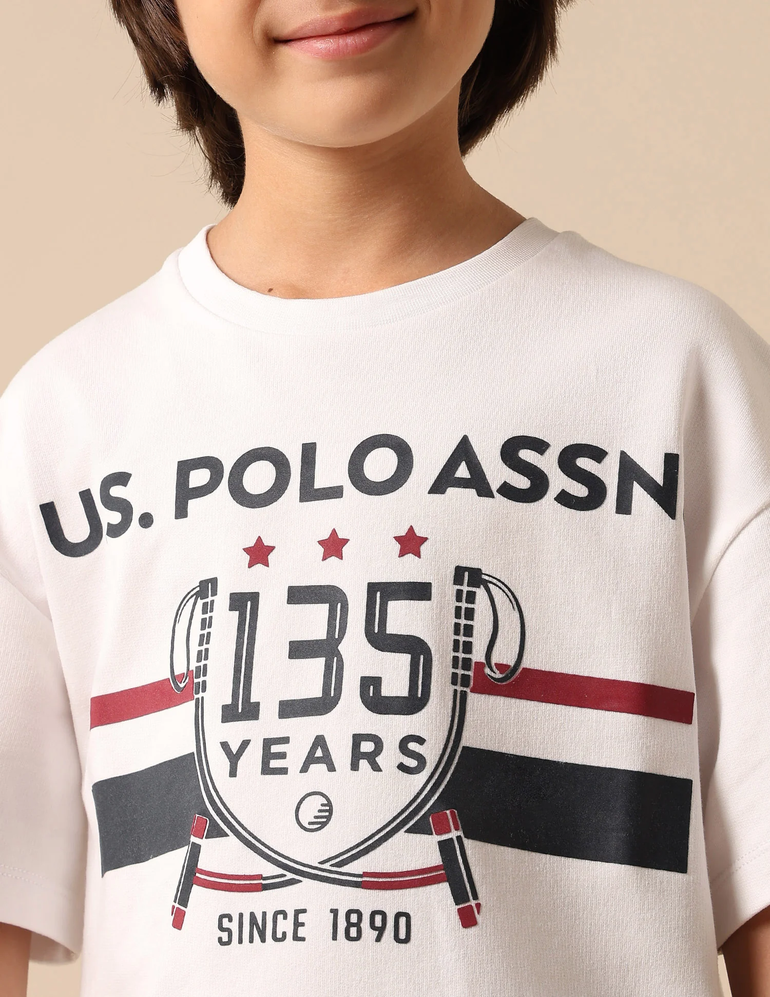 Boys Graphic Printed Boxy Fit T Shirt - Image 6