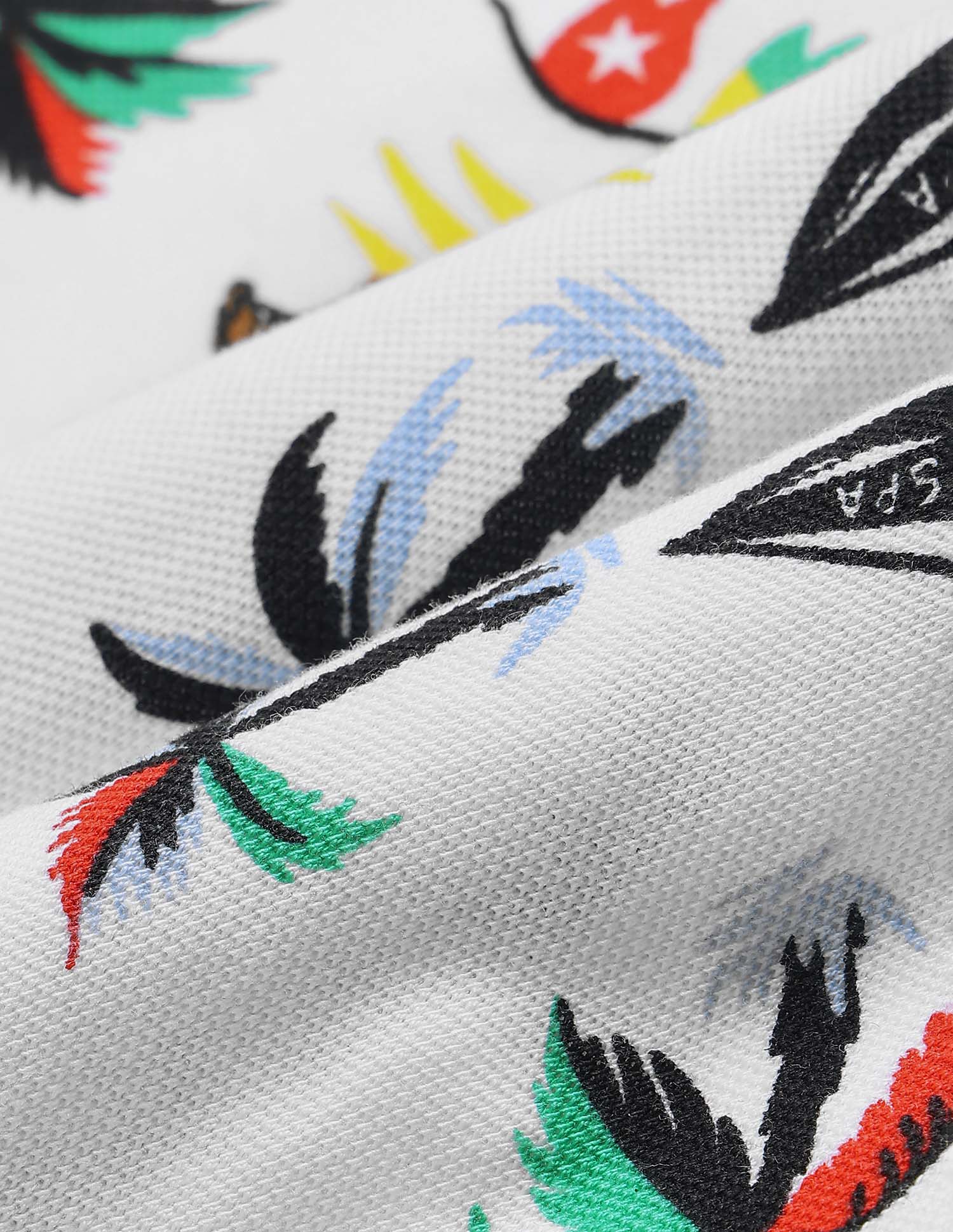 Boys Graphic Printed Knitted Shorts - Image 2