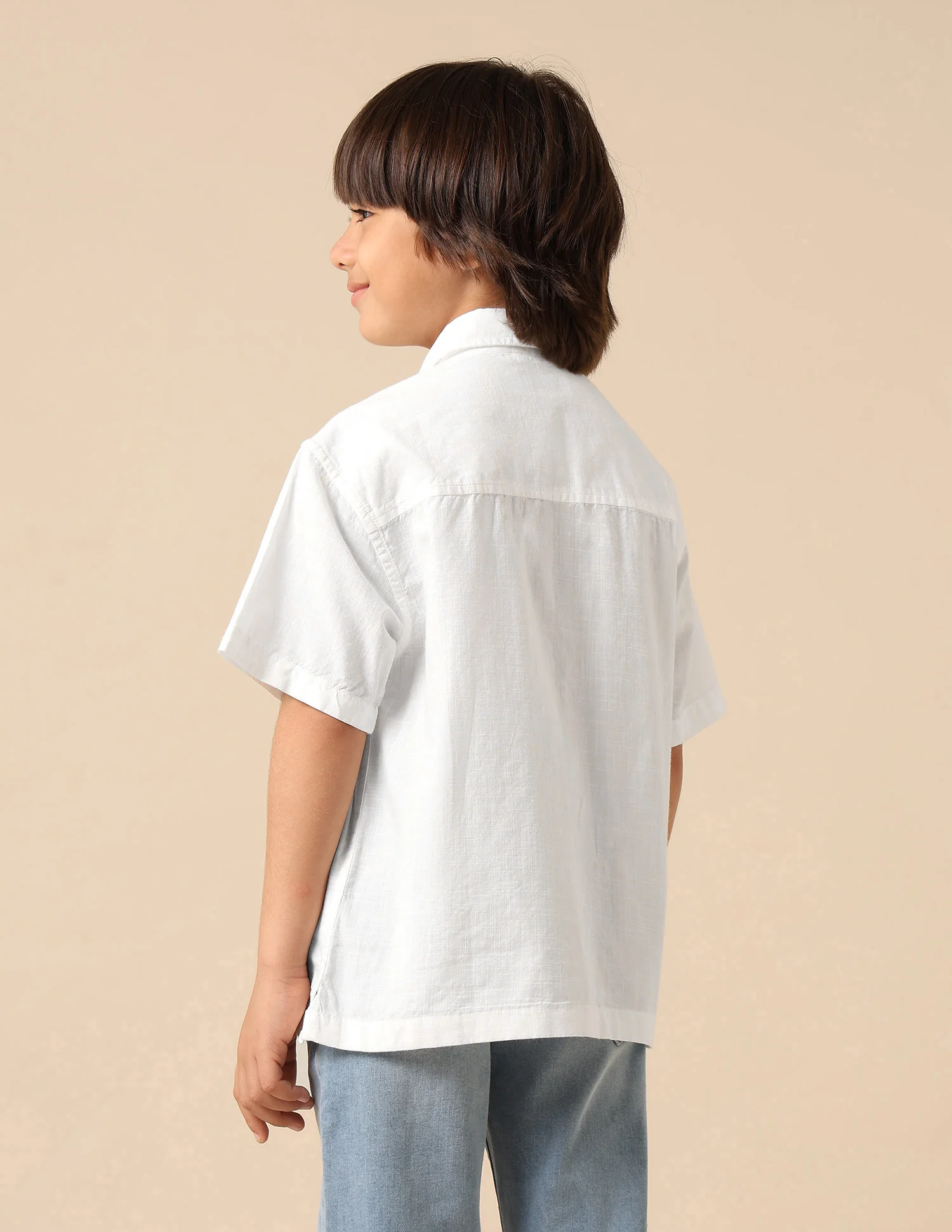 Boys Graphic Printed Pure Cotton Shirt - Image 5