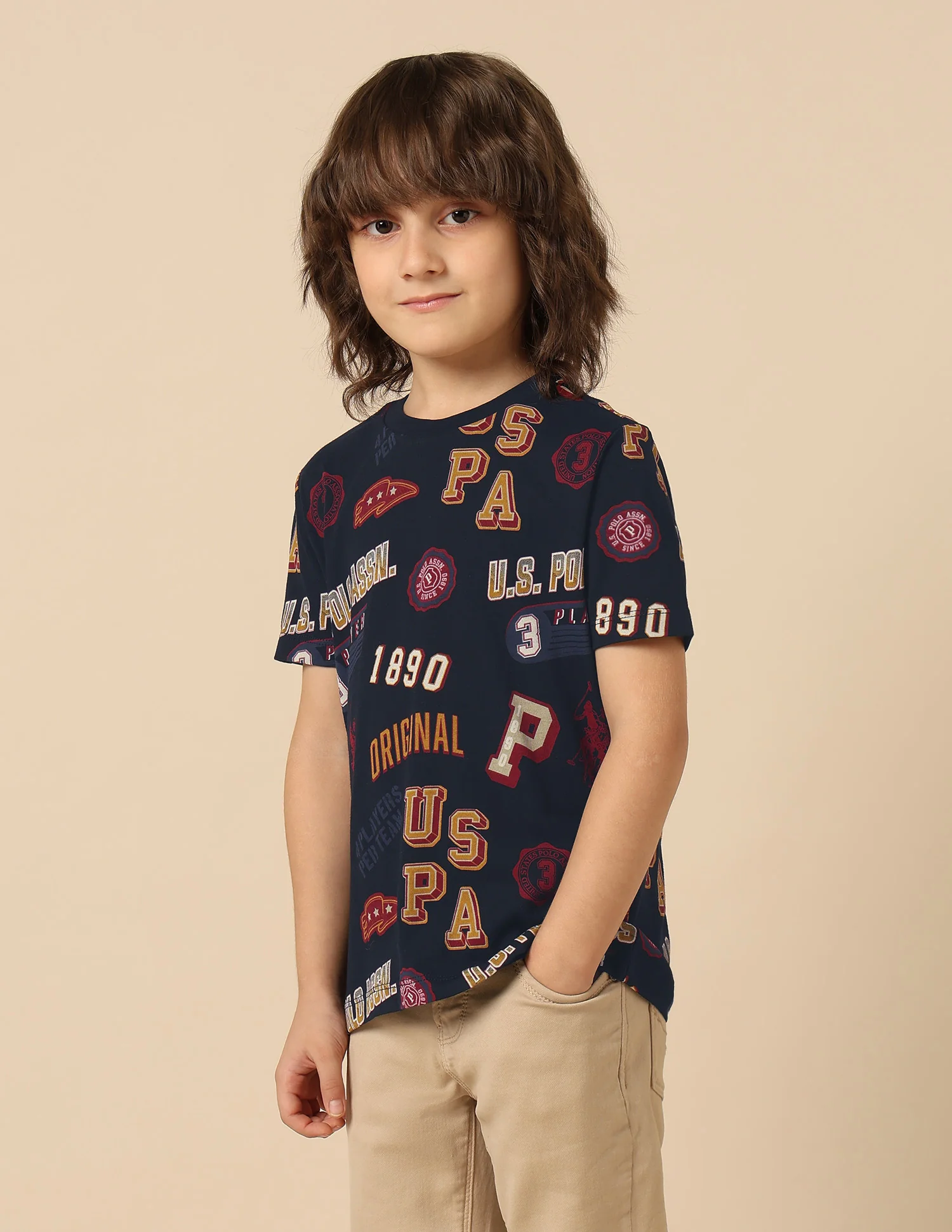 Boys Graphic Printed Pure Cotton T Shirt - Image 4